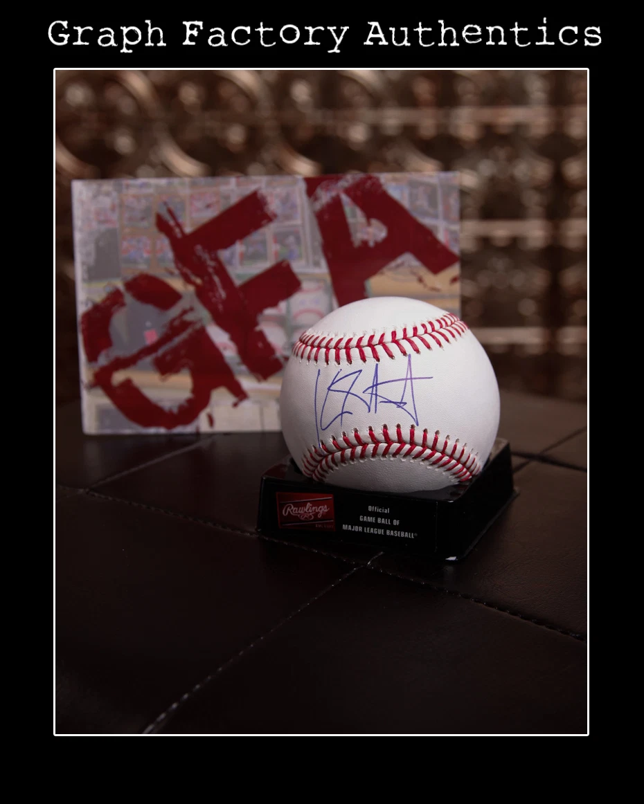 **GFA MINNESOTA TWINS *KOHL STEWART* SIGNED MLB BASEBALL K1 PROOF COA COLLECTIBLE MEMORABILIA