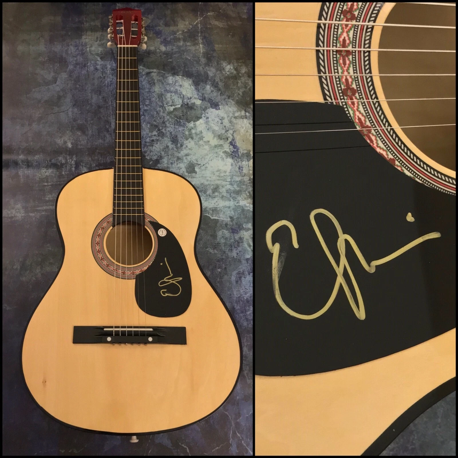 GFA Two More Bottles of Wine * EMMYLOU HARRIS * Signed Acoustic Guitar E2 COA
