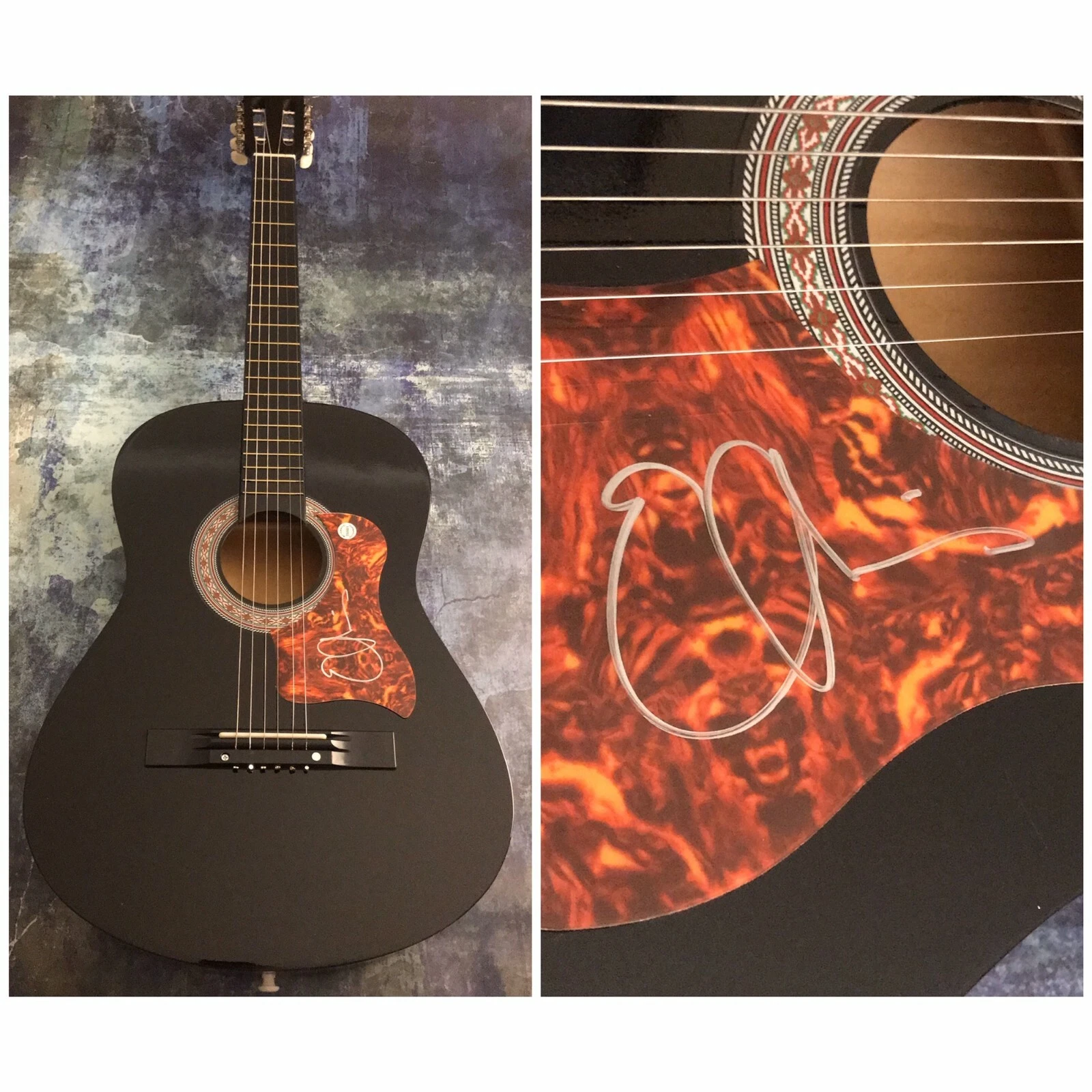 GFA Two More Bottles of Wine * EMMYLOU HARRIS * Signed Acoustic Guitar E3 COA
