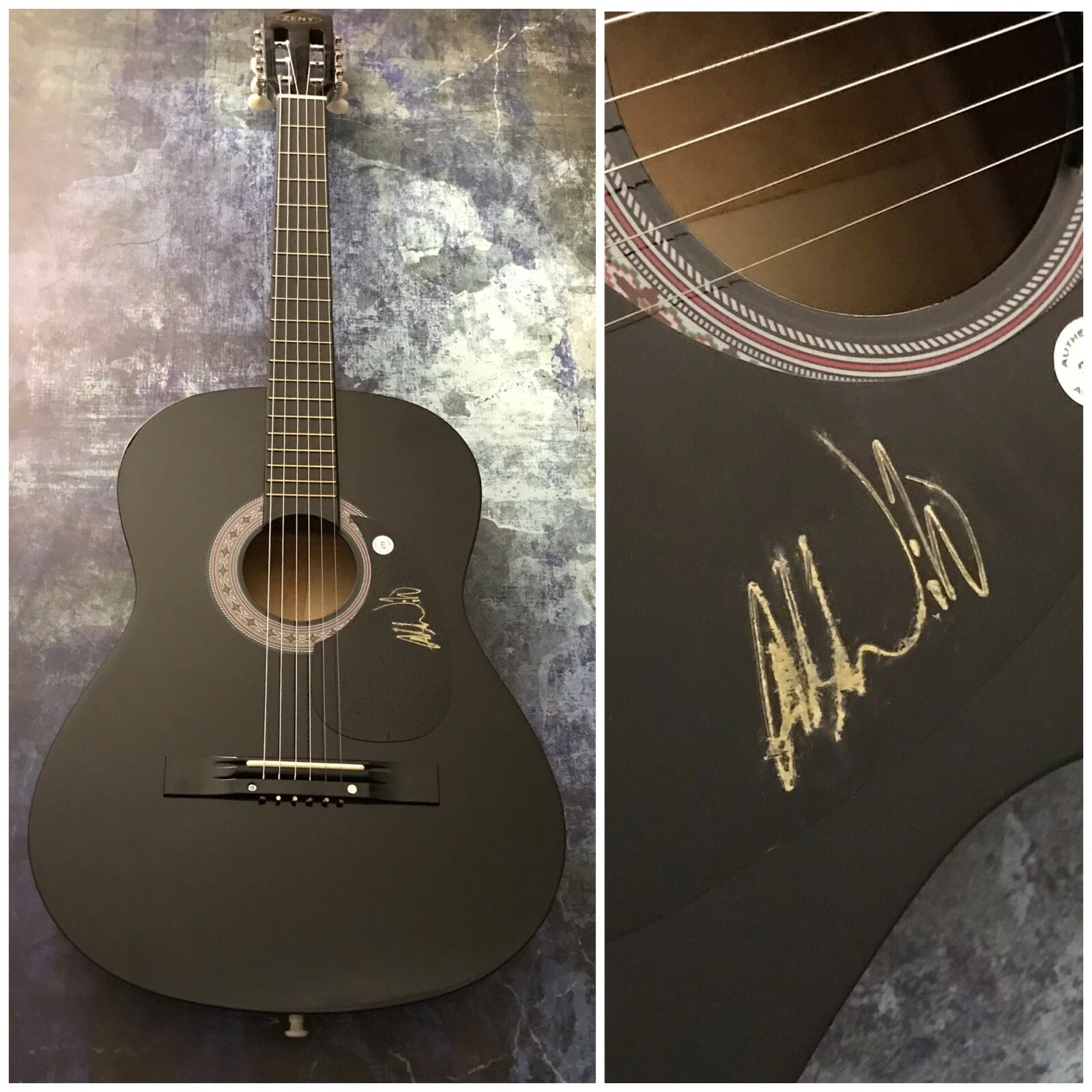 GFA Better Than Myself * ALEX WILLIAMS * Signed Acoustic Guitar A2 COA
