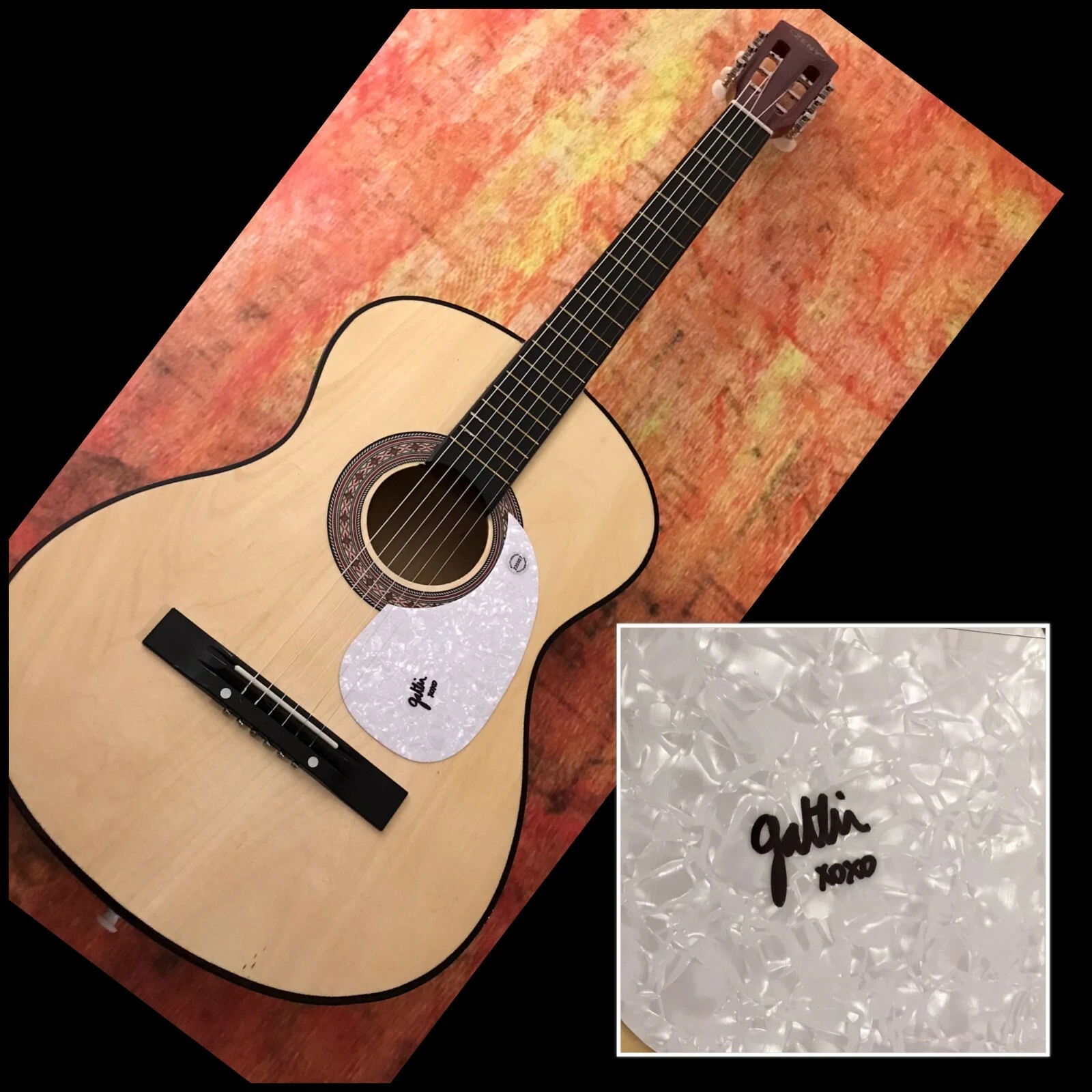 GFA Talking to Myself Singer * GATLIN * Signed Acoustic Guitar PROOF G1 COA
