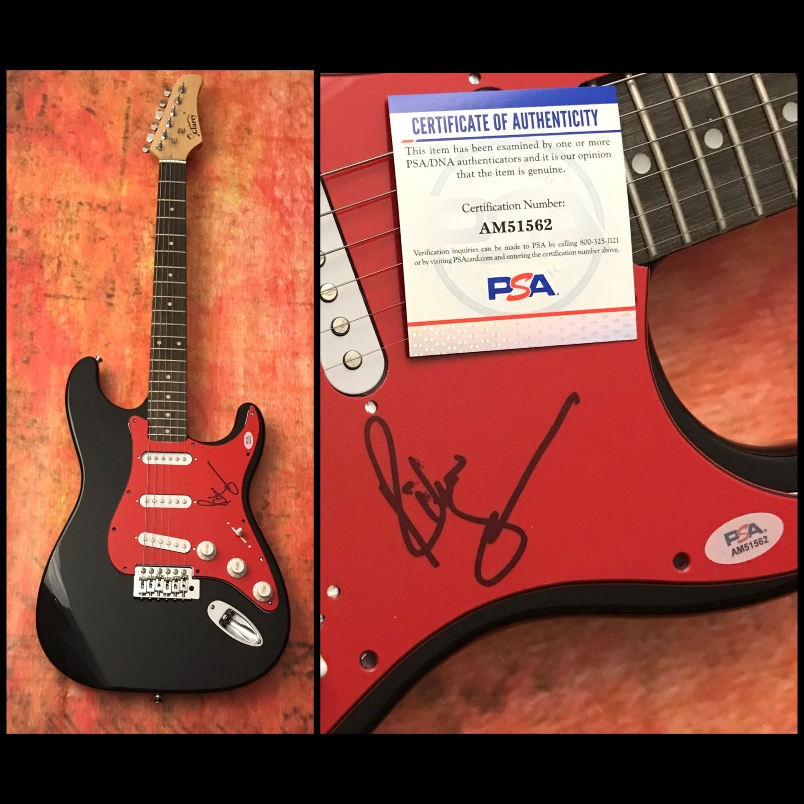 PSA Bon Jovi Guitarist * RICHIE SAMBORA * Signed Electric Guitar COA
