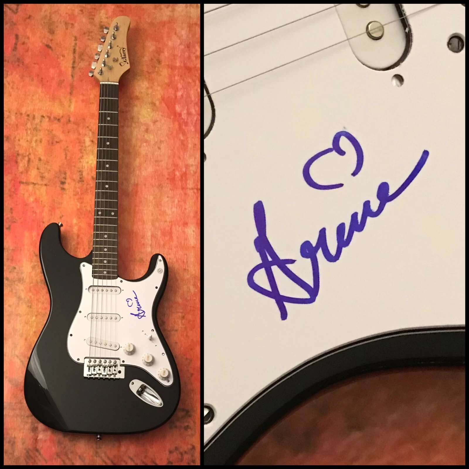 GFA Just the Beginning * GRACE VANDERWAAL * Signed Electric Guitar COA
