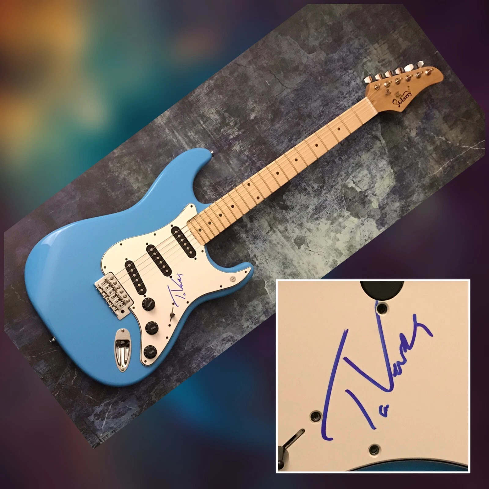 GFA TV A.O.K & Drugs Star * TAI VERDES * Signed Electric Guitar PROOF T6 COA
