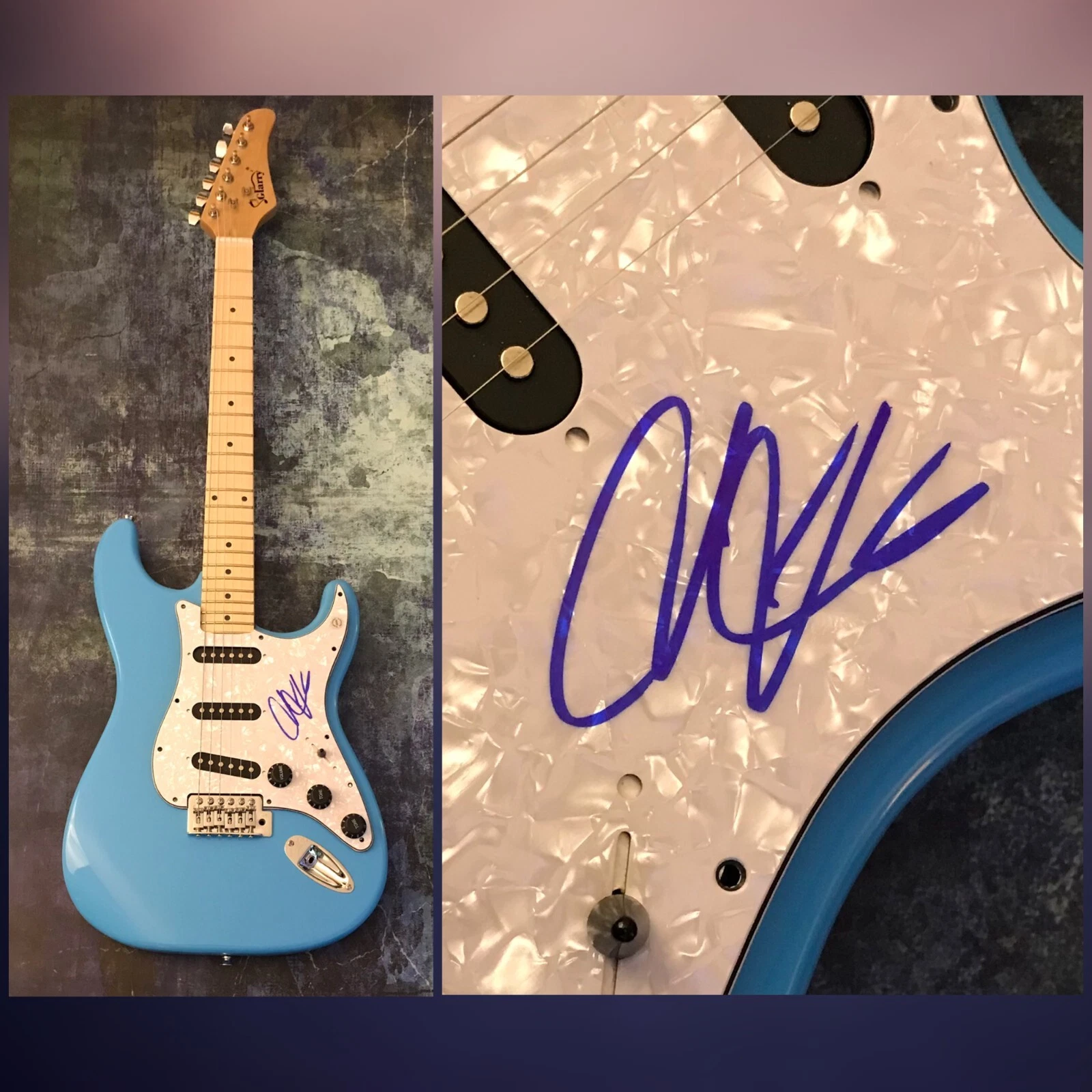 GFA Turn Around Guitarist * JONNY LANG * Signed Electric Guitar PROOF J5 COA
