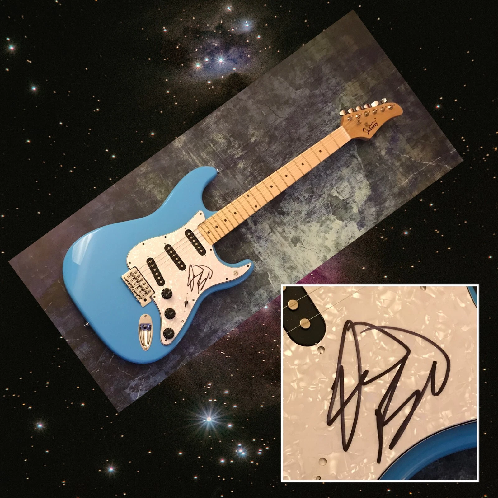 GFA Starset Vessels Monster * DUSTIN BATES * Signed Electric Guitar PROOF D6 COA
