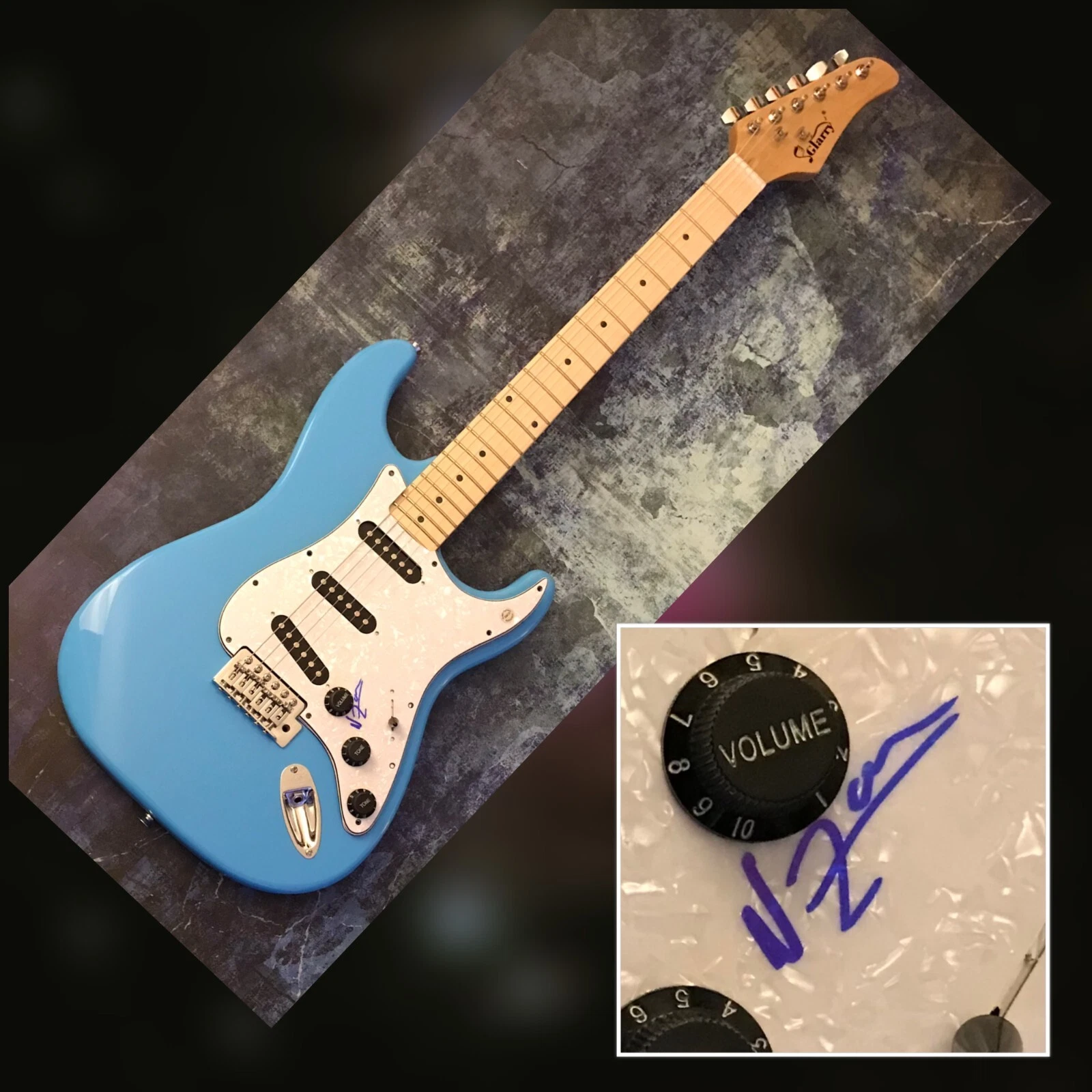 GFA Nick Zawisa Unrequited Love * BREAKUP SHOES * Signed Electric Guitar B5 COA
