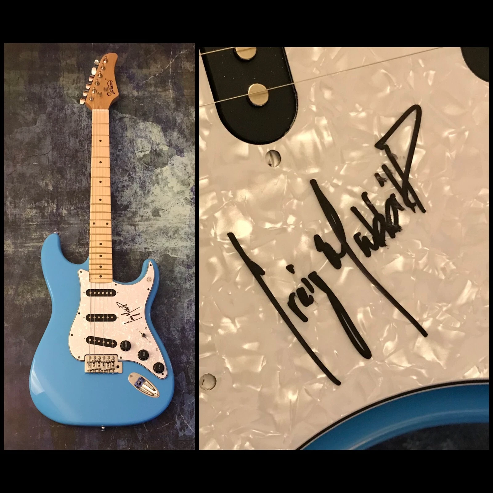 GFA BlesstheFall & Escape the Fate * CRAIG MABBITT * Signed Electric Guitar COA
