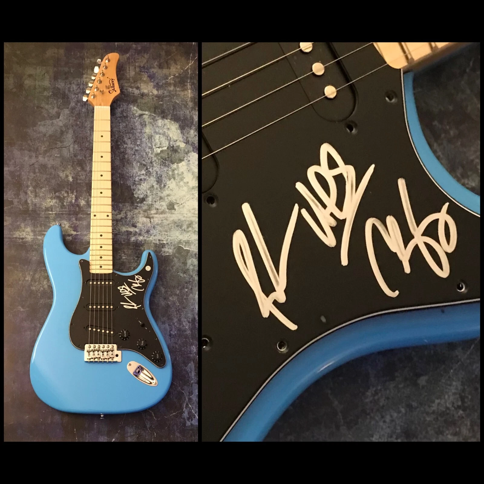 GFA Uncle Snap & Rooster Duo * THE LACS * Signed Electric Guitar L6 COA
