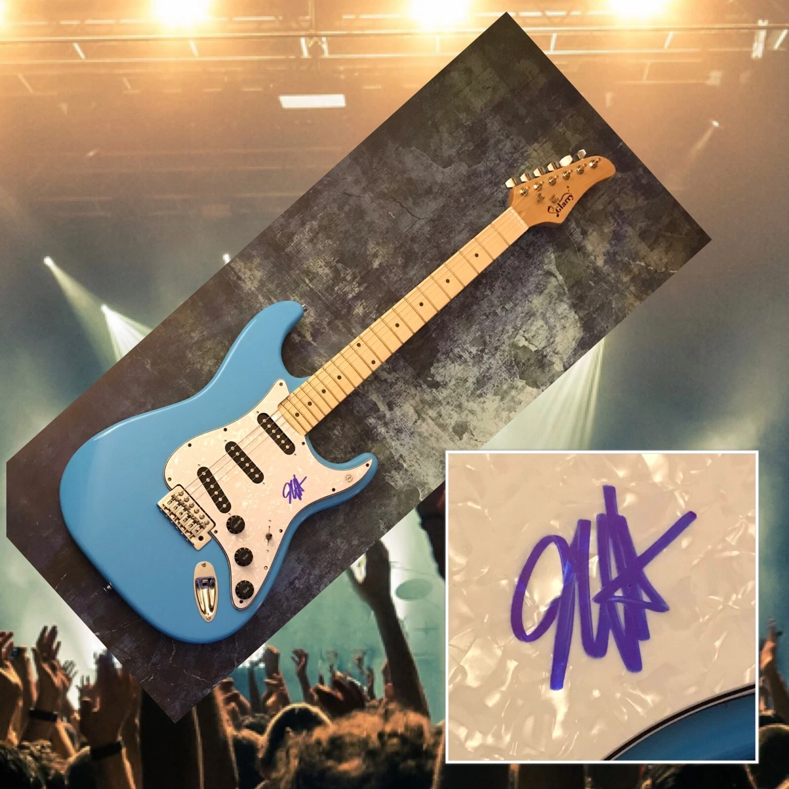 GFA Stone Temple Pilots Band * JEFF GUTT * Signed Electric Guitar PROOF J5 COA
