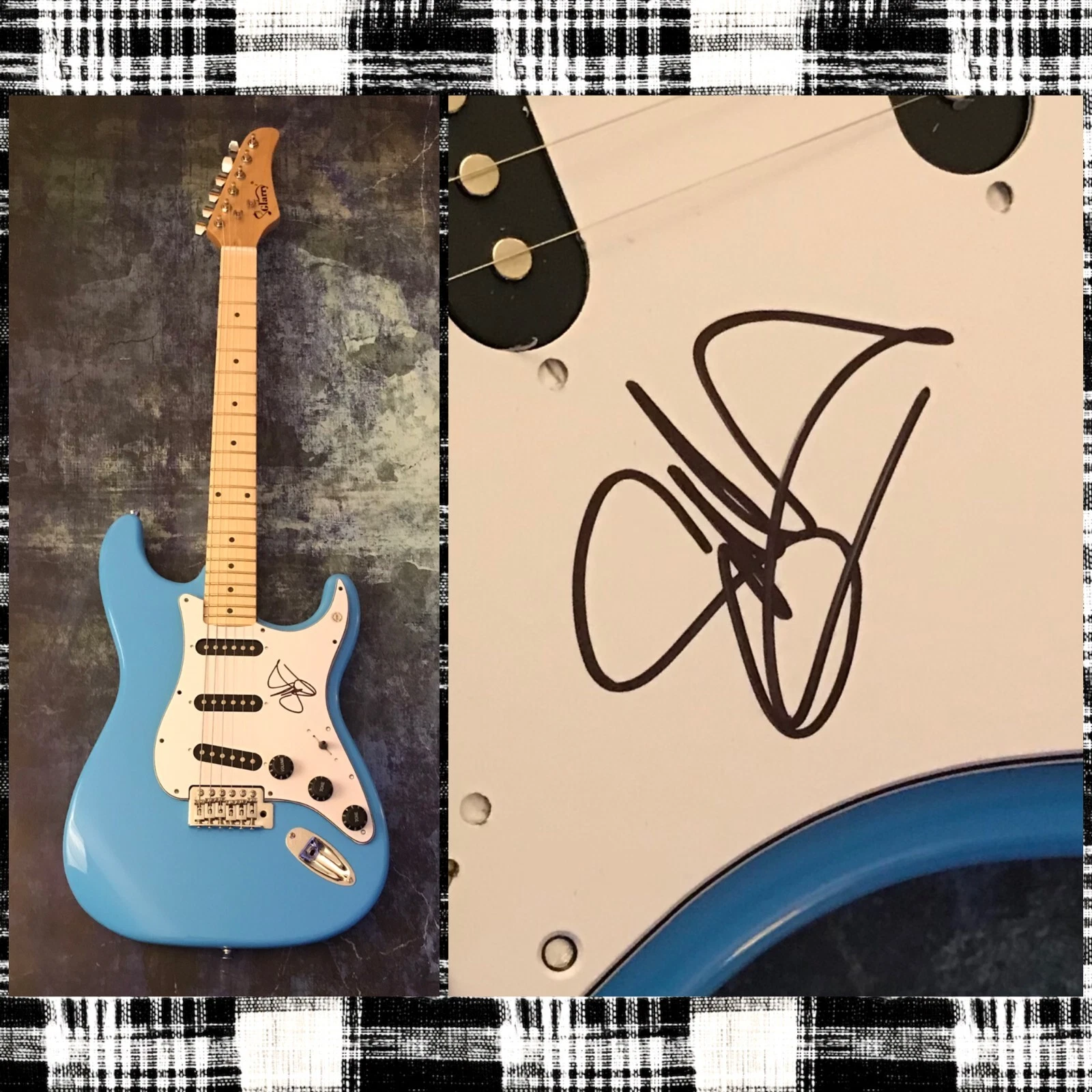 GFA Big Bad Voodoo Daddy * SCOTTY MORRIS * Signed Electric Guitar PROOF S5 COA
