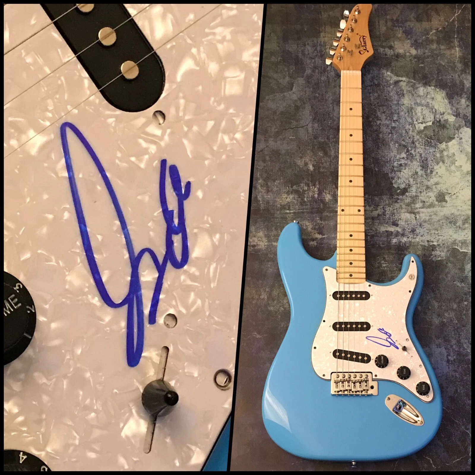 GFA Tough Love 911 Simple Things * TEDDY SWIMS * Signed Electric Guitar T6 COA
