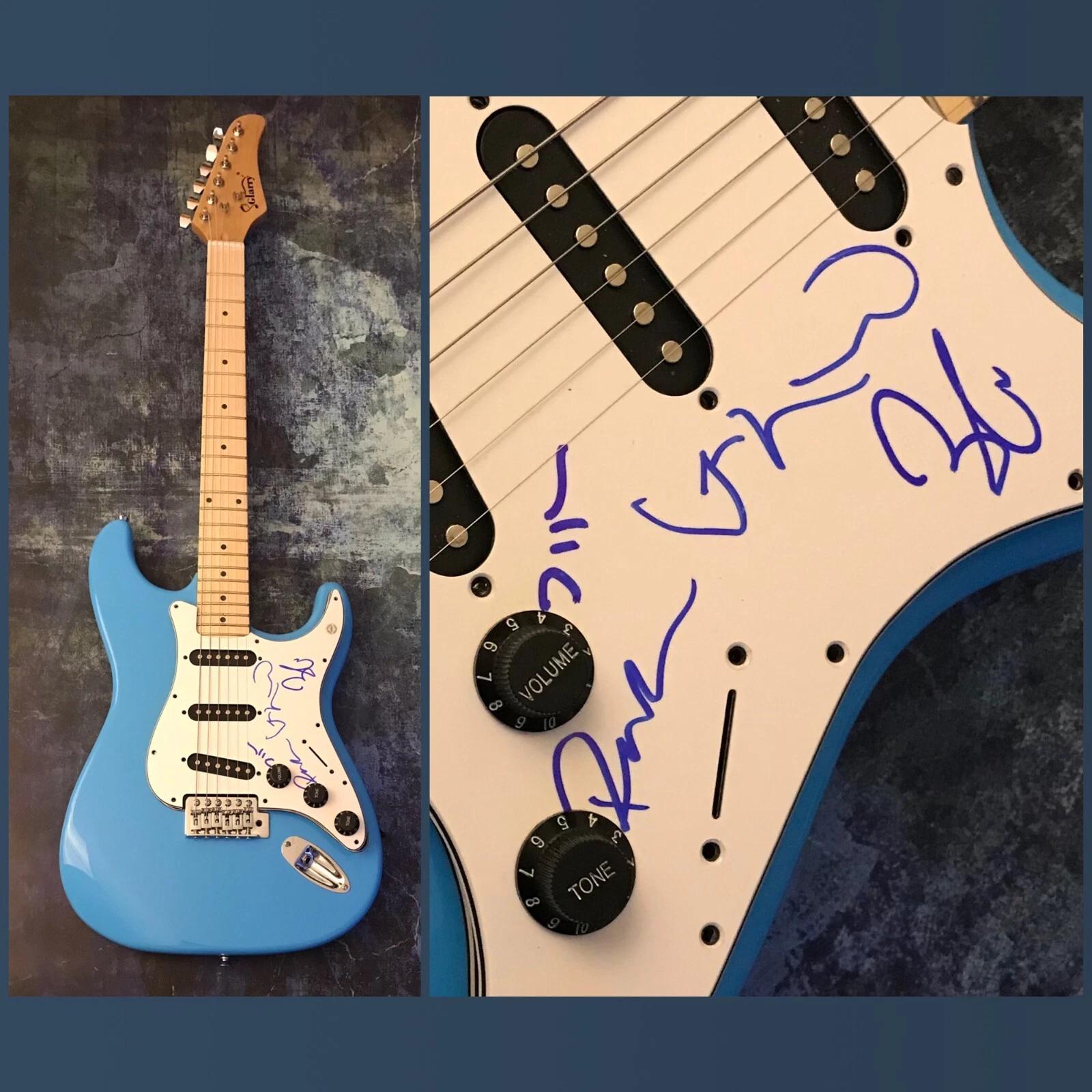 GFA Jim Adkins x4 Band * JIMMY EAT WORLD * Signed Electric Guitar PROOF J6 COA
