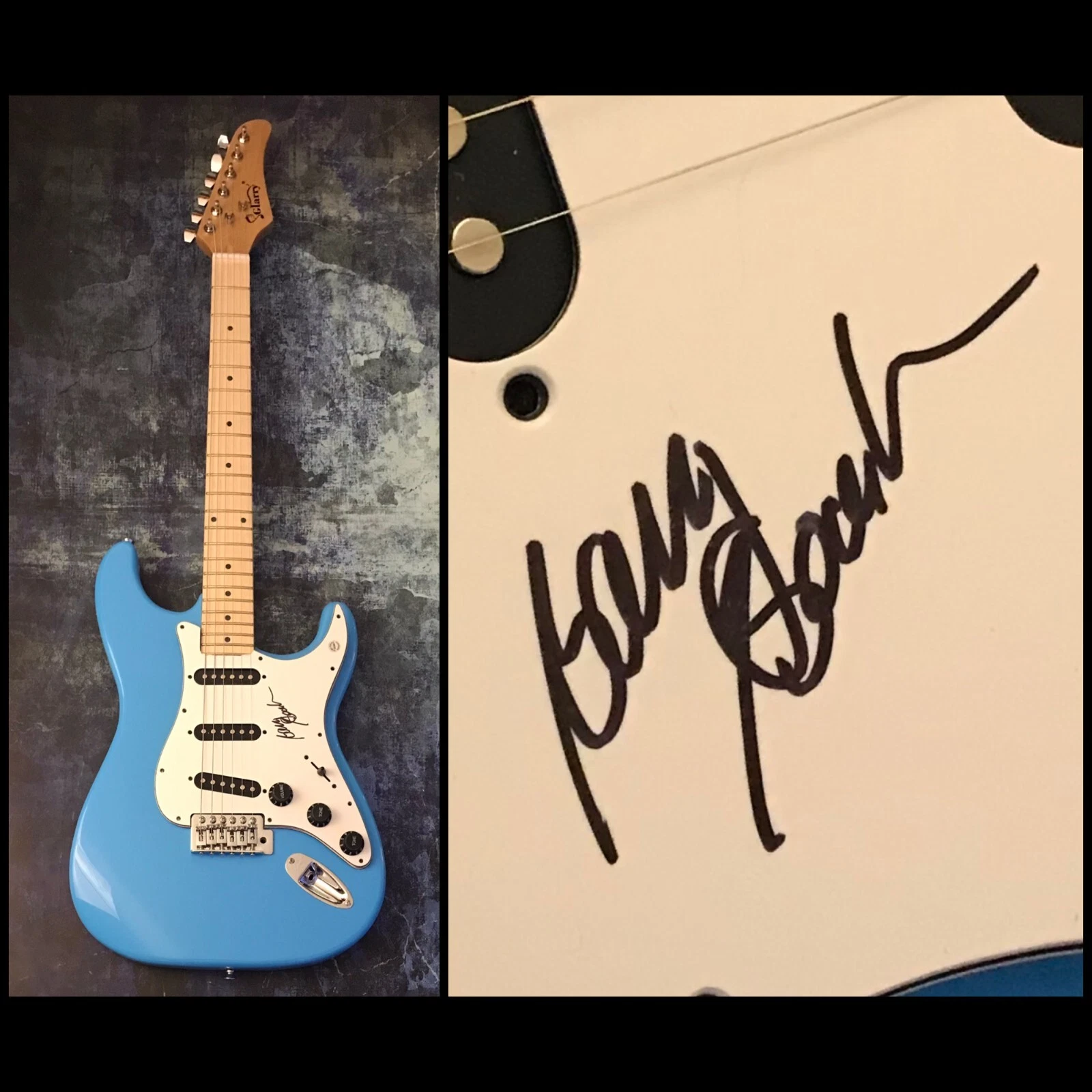 GFA Boston Band Guitarist * BARRY GOUDREAU * Signed Electric Guitar B5 COA
