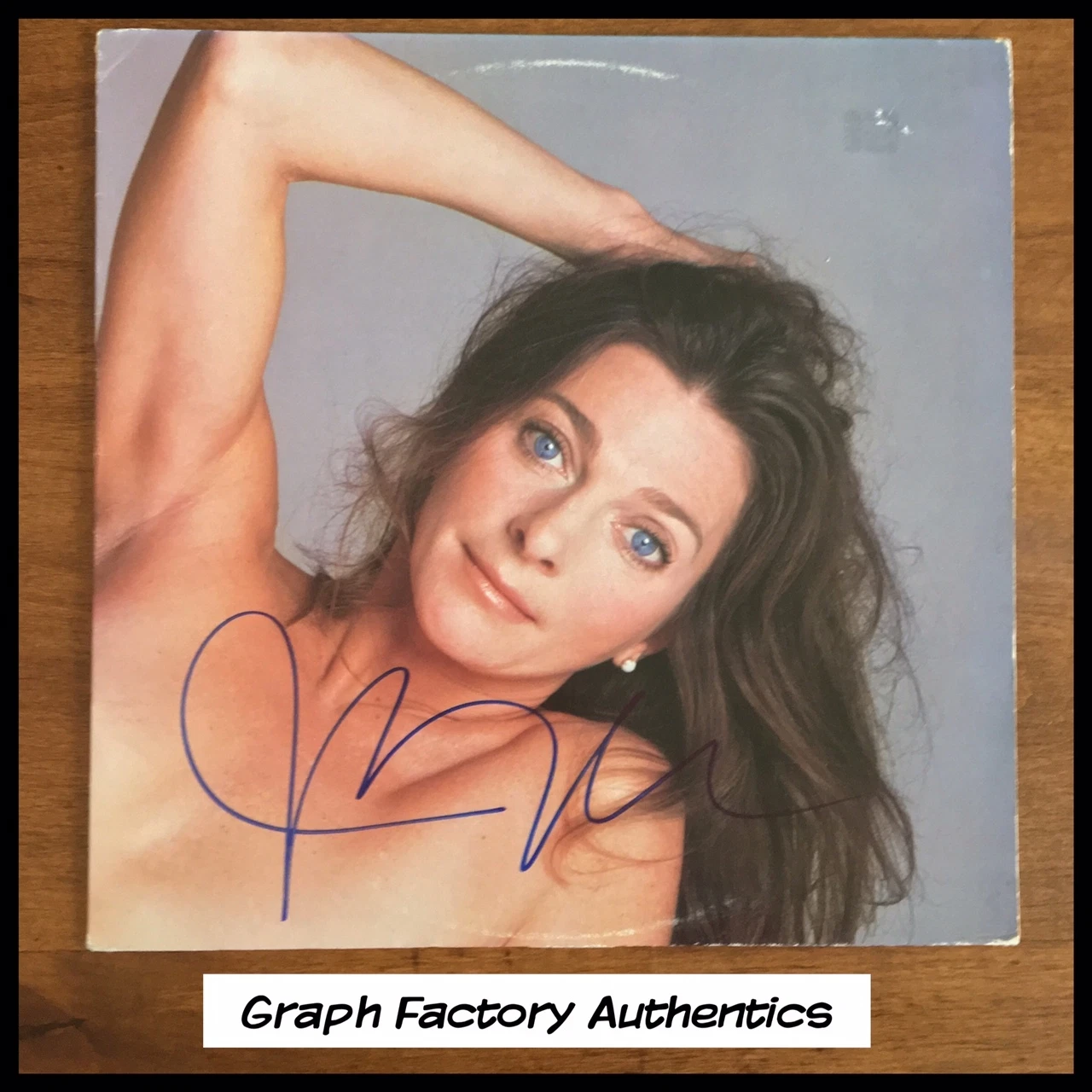 GFA Hard Times for Lovers * JUDY COLLINS * Signed Record Album PROOF AD1 COA
