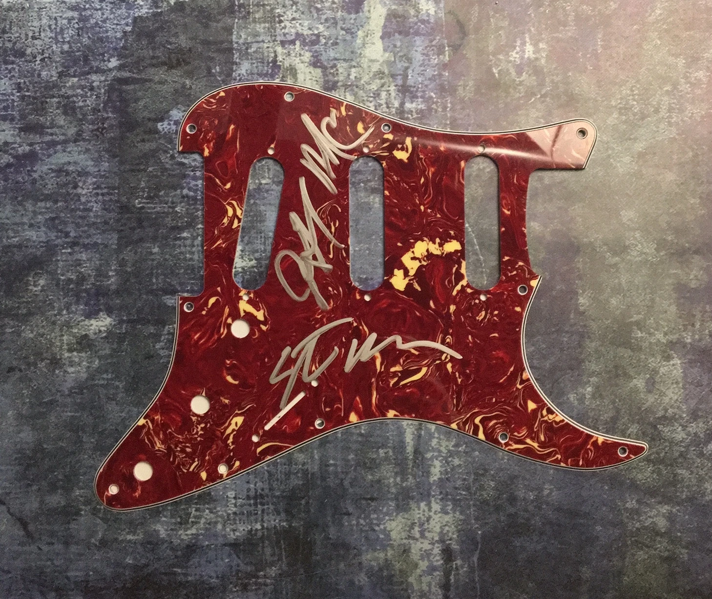 GFA Jeff & Steve McDonald * REDD KROSS * Signed Electric Pickguard PROOF AD1 COA
