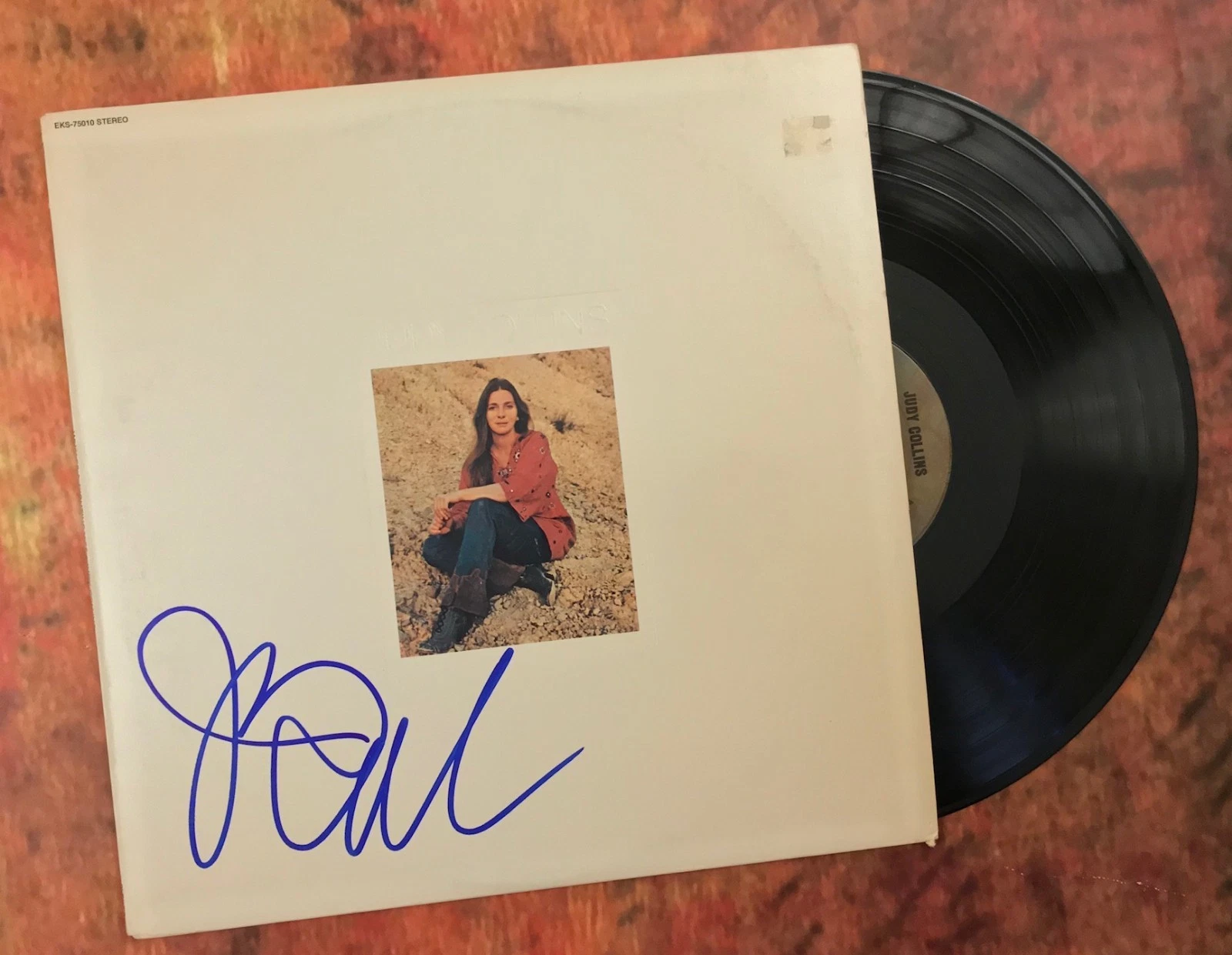 GFA Whales and Nightingales * JUDY COLLINS * Signed Record Album PROOF J6 COA
