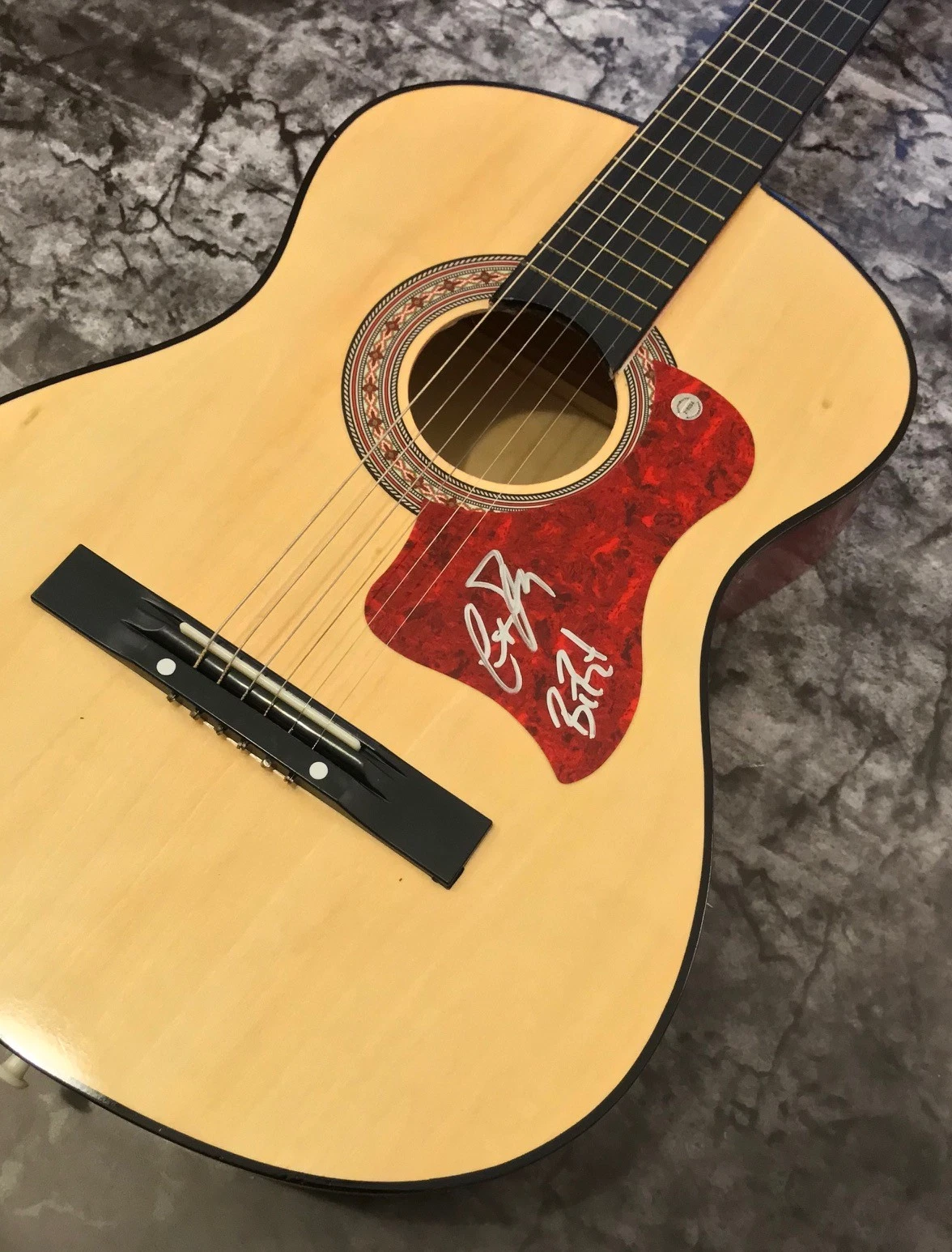 GFA Brad & Curtis Rempel * HIGH VALLEY * Signed Acoustic Guitar H2 COA
