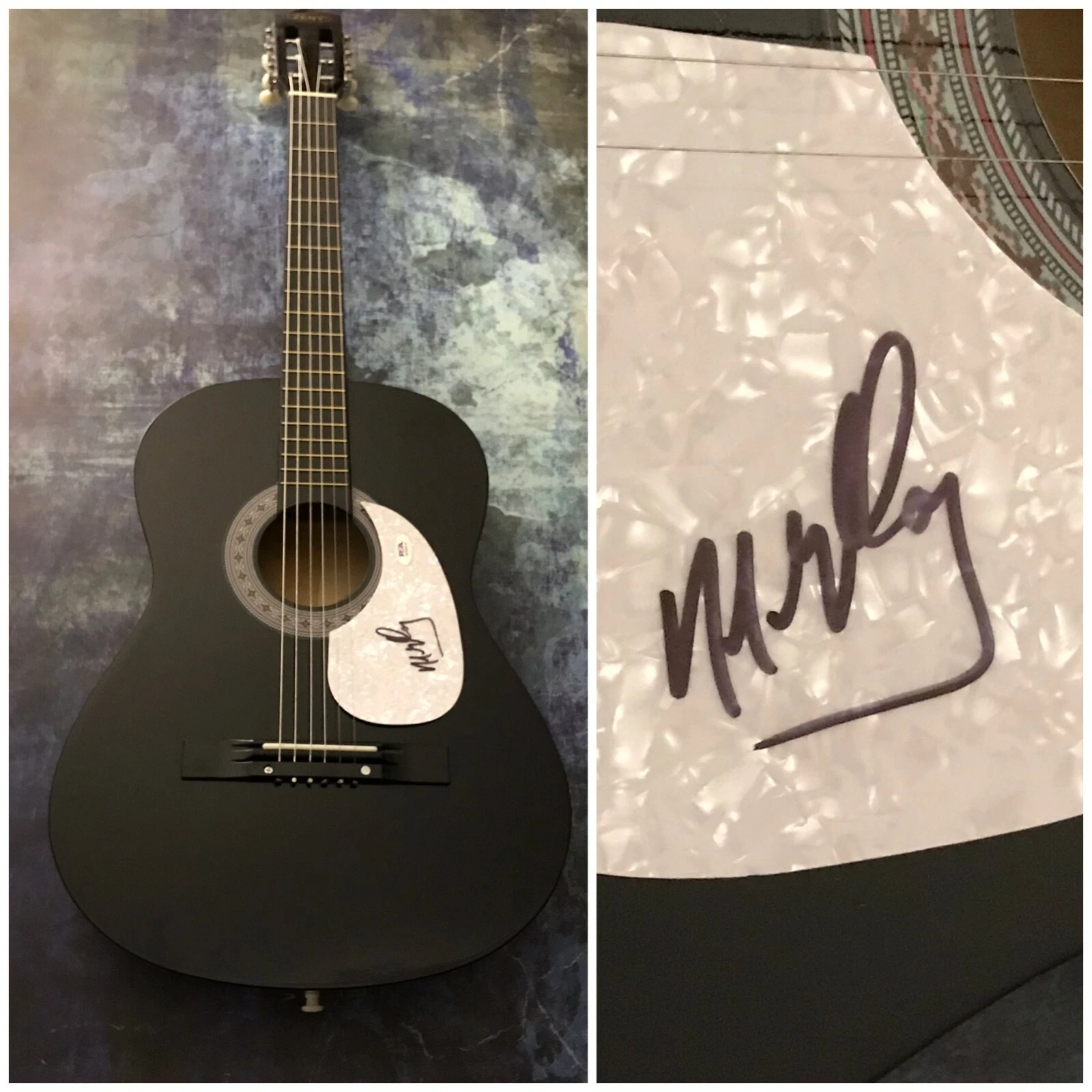 PSA Country LegendNo Doubt About It * NEAL McCOY * Signed Acoustic Guitar N1 COA
