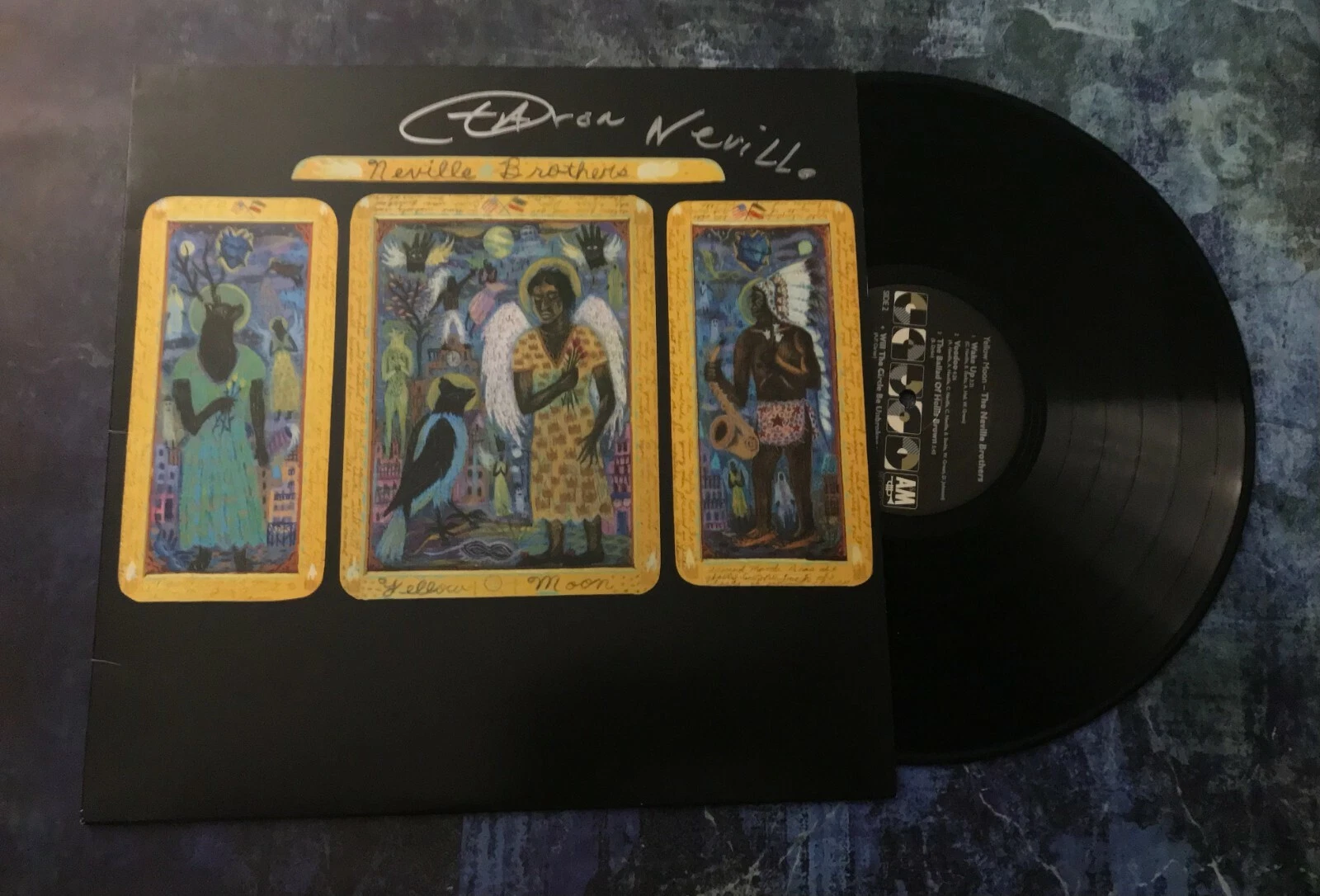 GFA The Neville Brothers * AARON NEVILLE * Signed New Record Album COA
