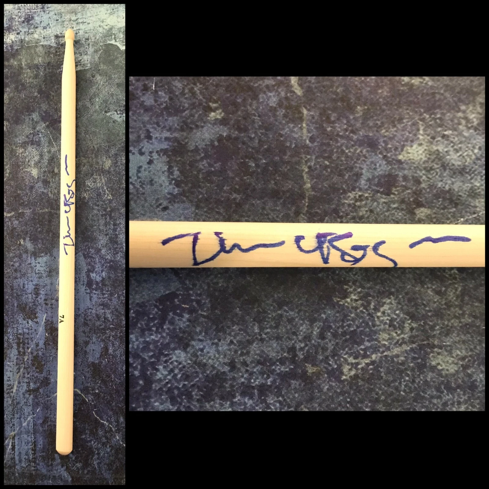 GFA THE JAYHAWKS DRUMMER * TIM O’REAGAN * SIGNED AUTOGRAPH DRUMSTICK T1 COA COLLECTIBLE MEMORABILIA