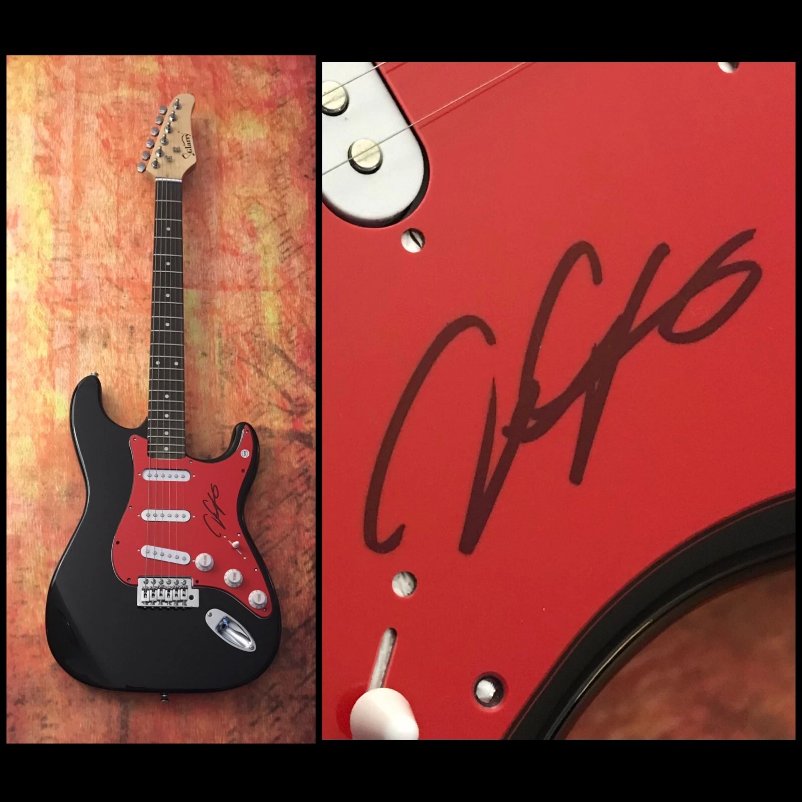 GFA Turn Around Guitarist * JONNY LANG * Signed Electric Guitar PROOF AD4 COA
