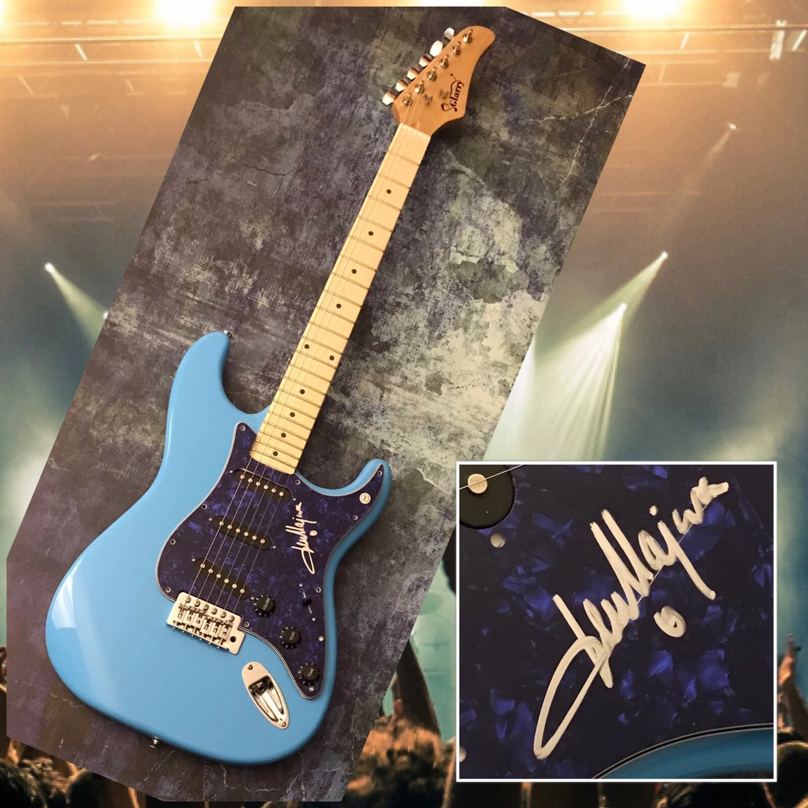 GFA Evanescence Guitarist * JEN MAJURA * Signed Electric Guitar PROOF COA
