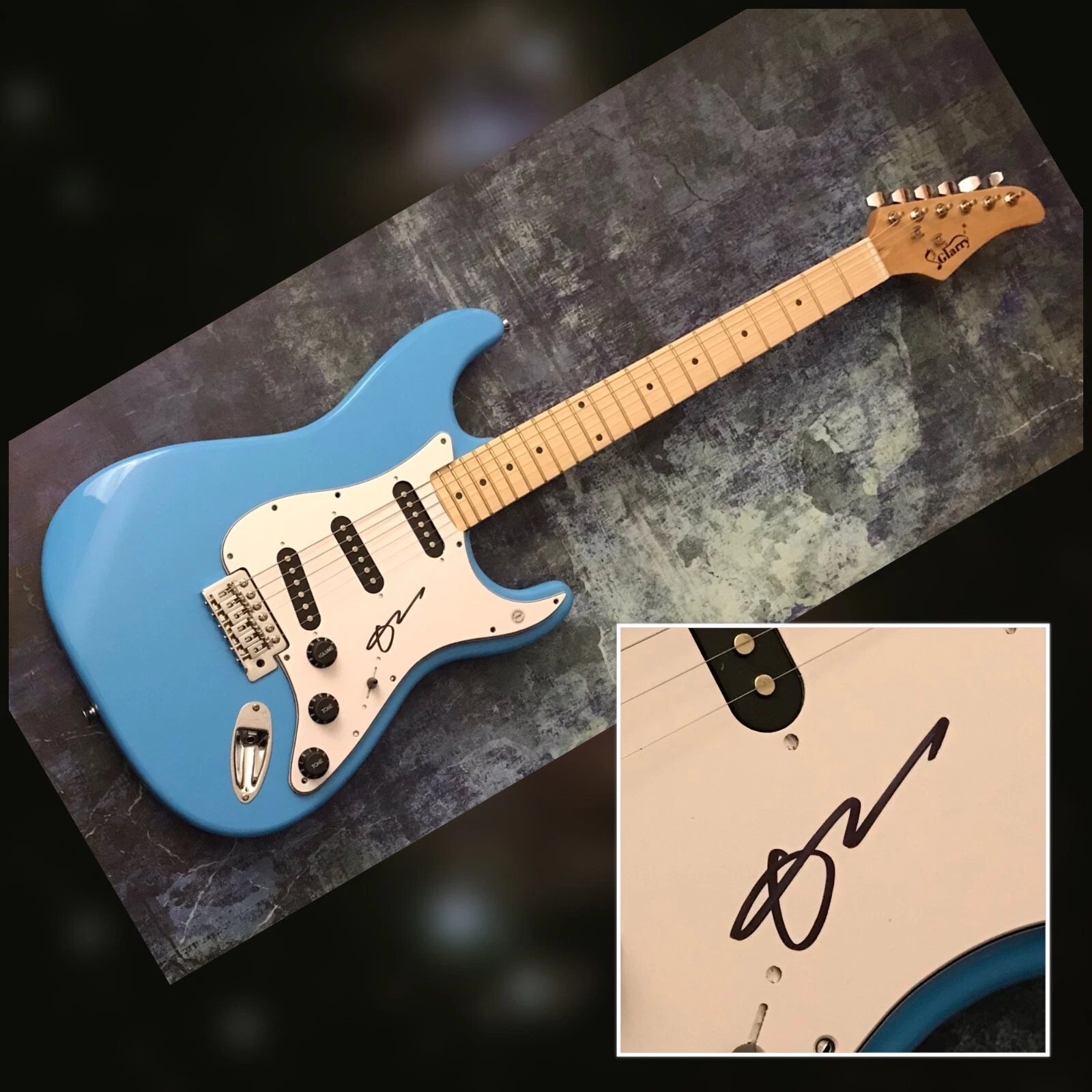 GFA Candlebox Far Behind Star * KEVIN MARTIN * Signed Electric Guitar COA
