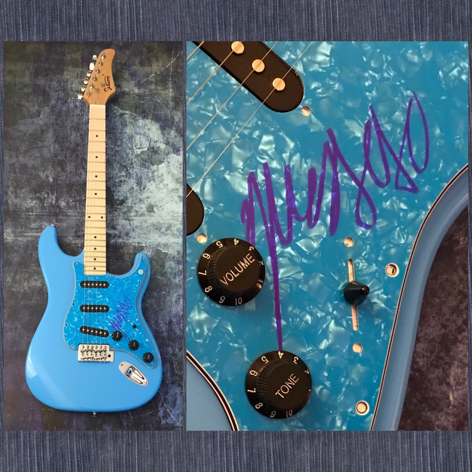 GFA Heaven to a Tortured Man * YVES TUMOR * Signed Electric Guitar PROOF COA
