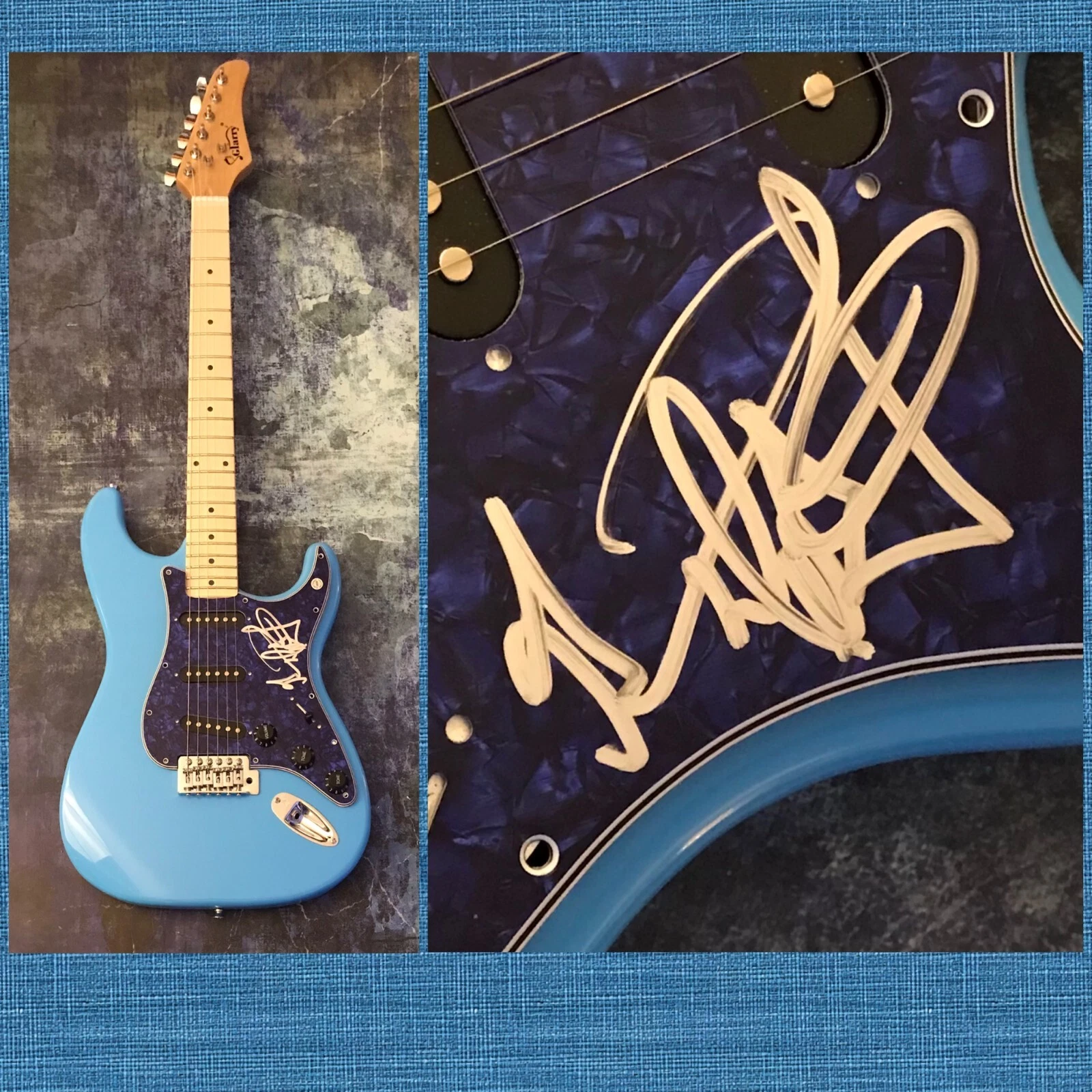 GFA I Don't Want to Be Star * GAVIN DeGRAW * Signed Electric Guitar G3 COA
