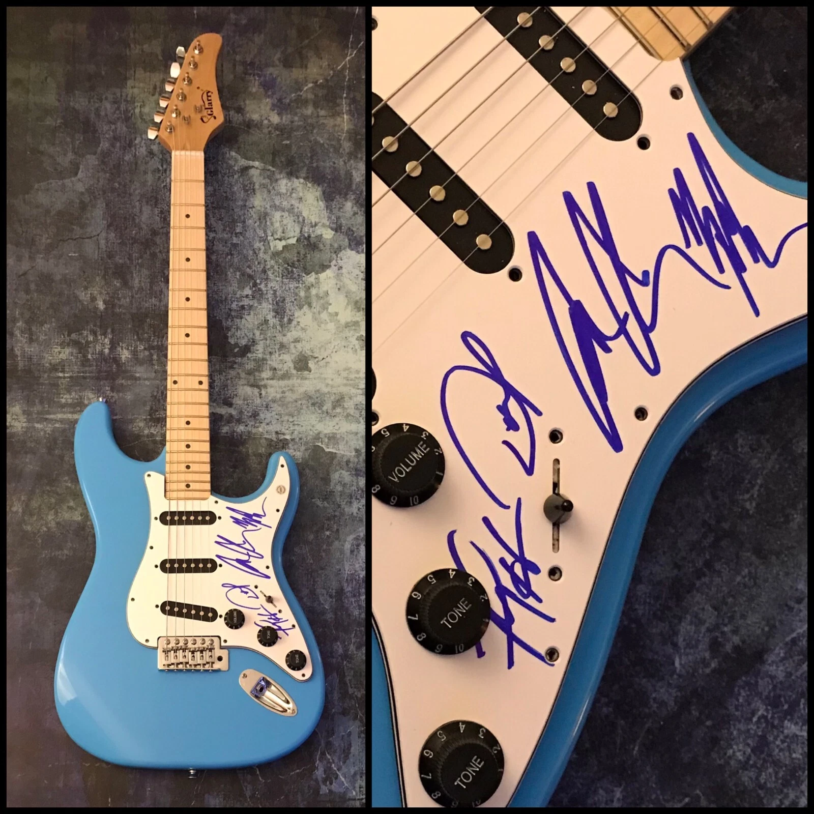 GFA Art Alexakis x4 Band * EVERCLEAR * Signed Electric Guitar E5 COA
