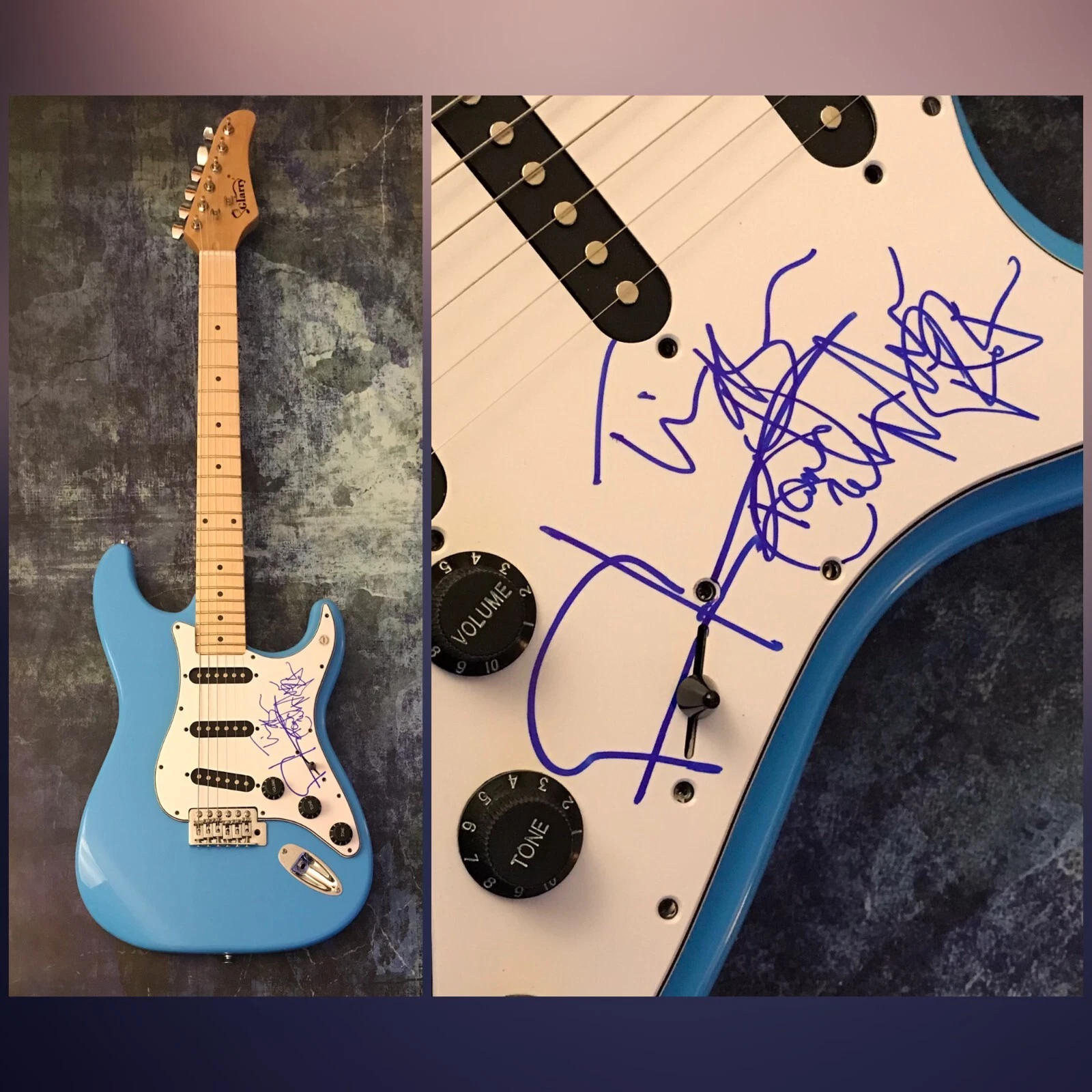 GFA Gary Louris x4 Band * THE JAYHAWKS * Signed Electric Guitar PROOF J6 COA
