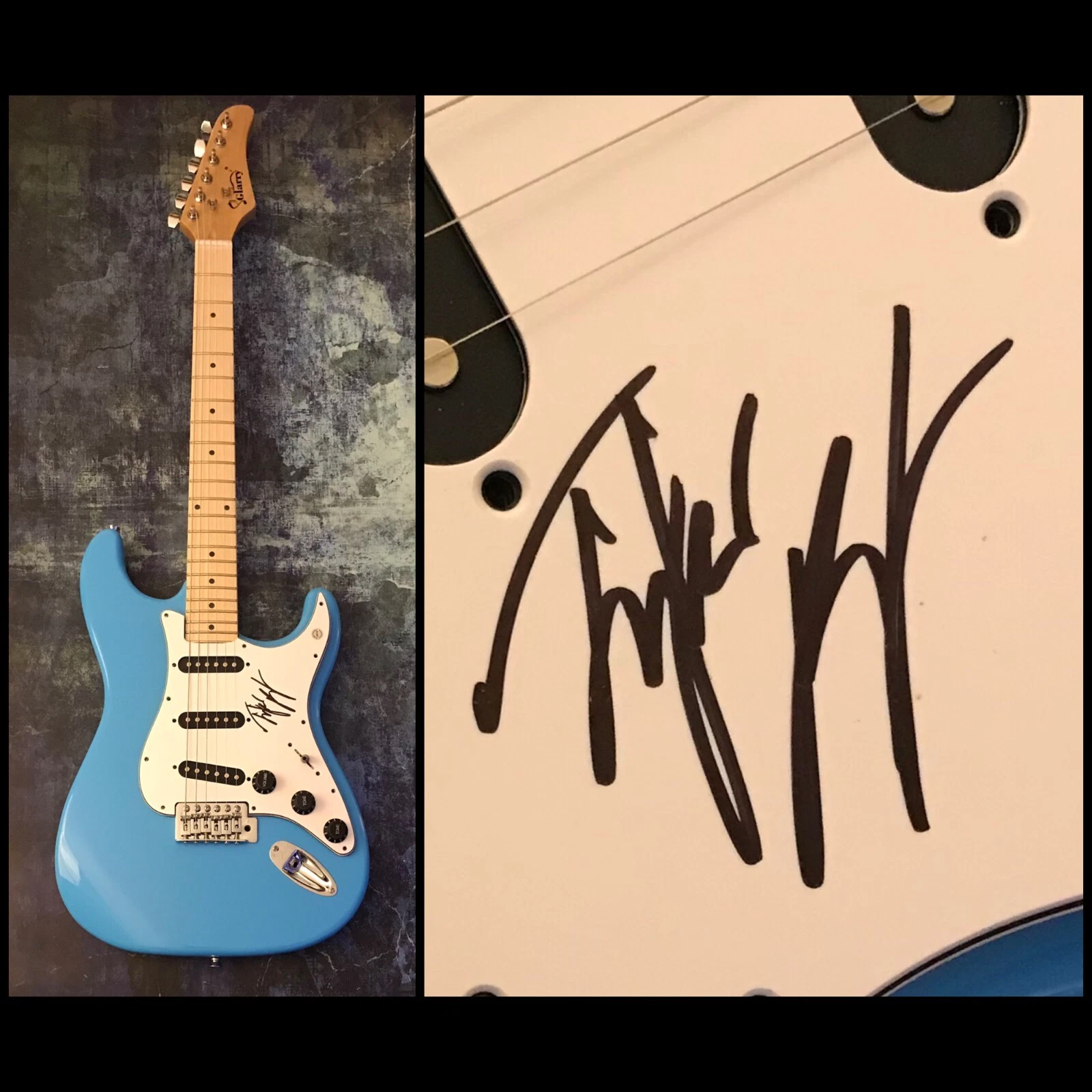 GFA and the Shakedown * TYLER BRYANT * Signed Electric Guitar T5 COA
