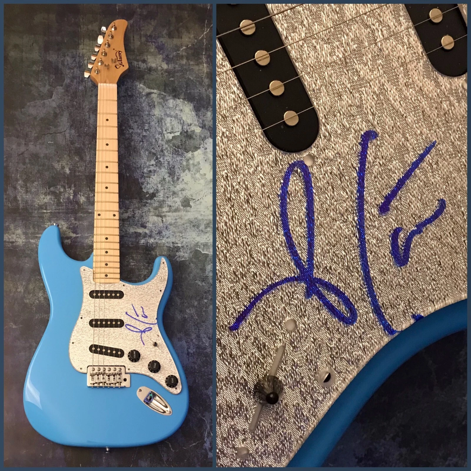 GFA Room 41 Holy Ghost Fire * PAUL CAUTHEN* Signed Electric Guitar PROOF P5 COA

