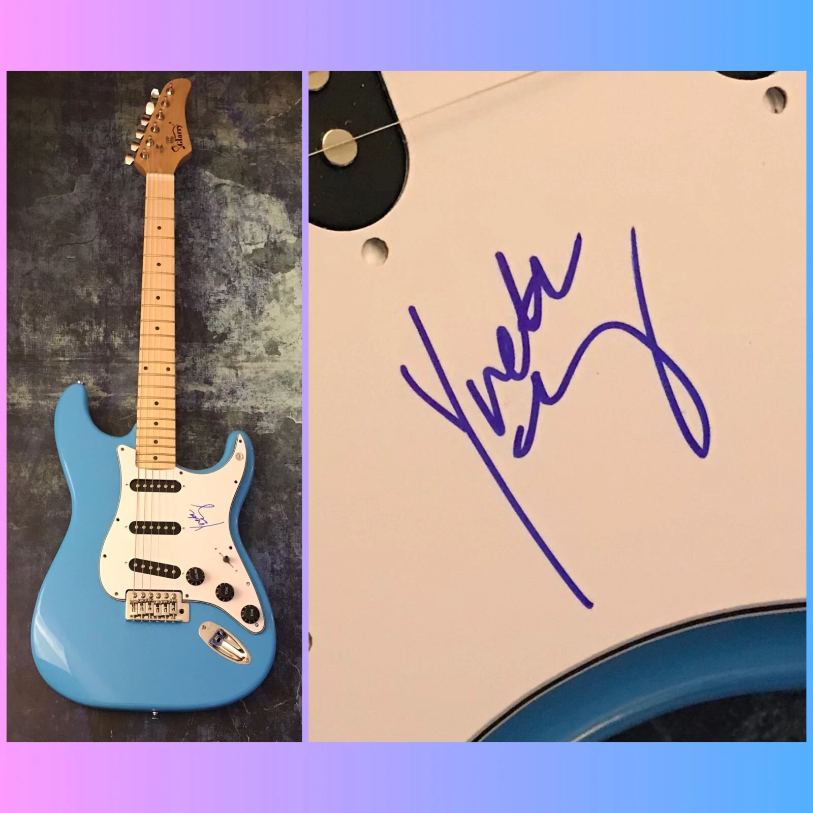 GFA Covet Band Guitarist * YVETTE YOUNG * Signed Electric Guitar PROOF Y6 COA
