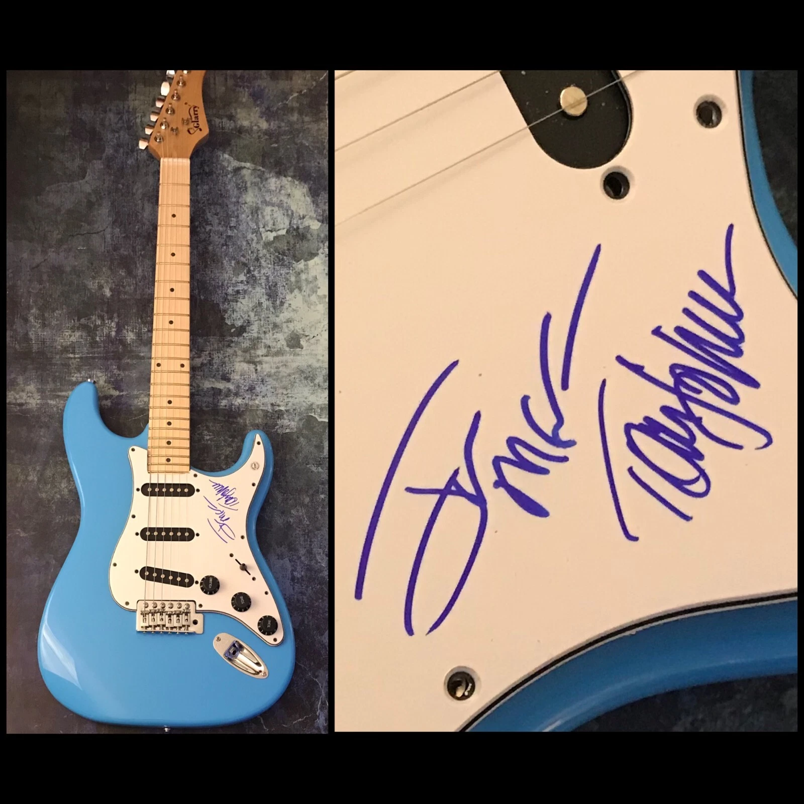 GFA Tom Johnston & John * THE DOOBIE BROTHERS * Signed Electric Guitar D4 COA
