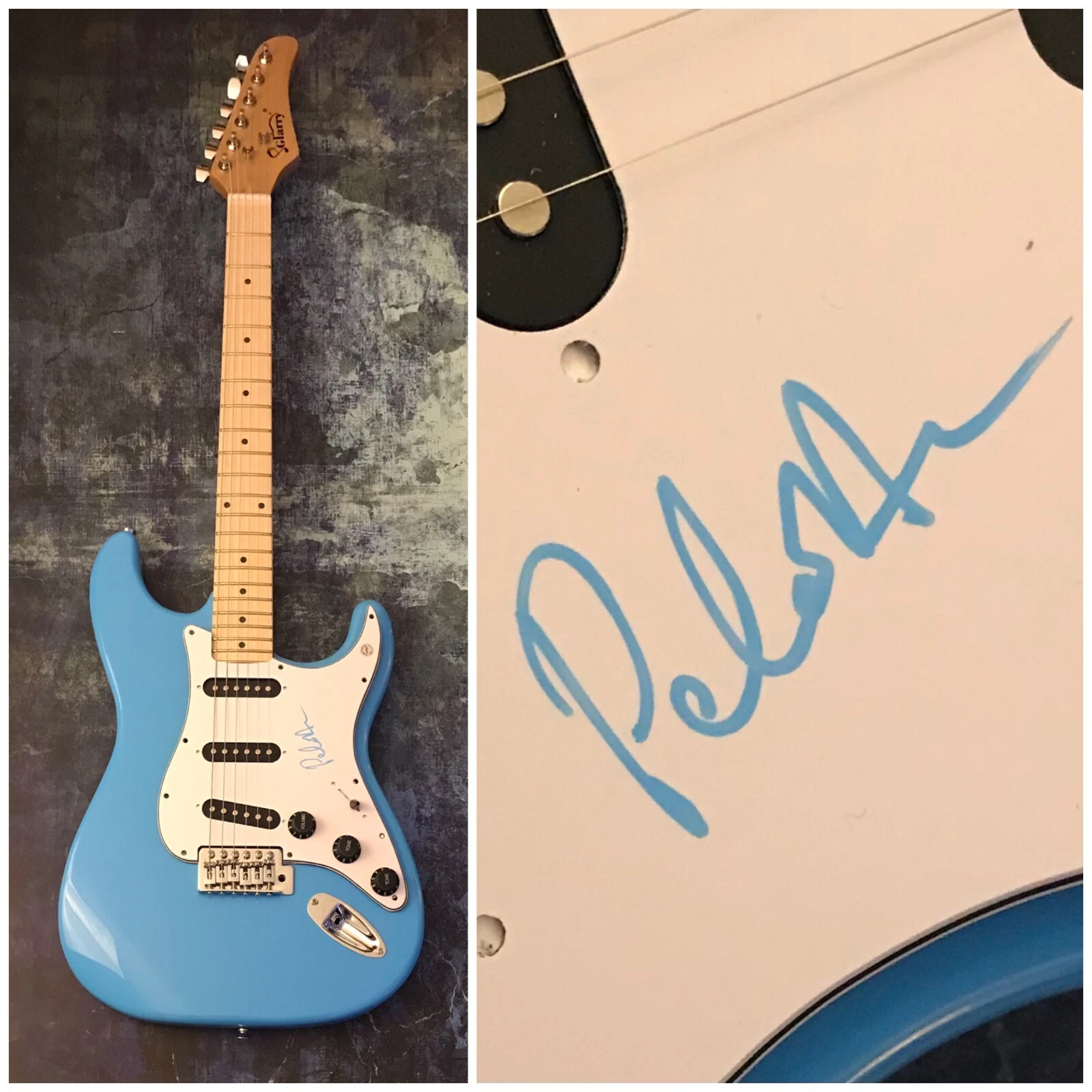 GFA A World Without Love * PETER ASHER * Signed Electric Guitar PROOF P5 COA
