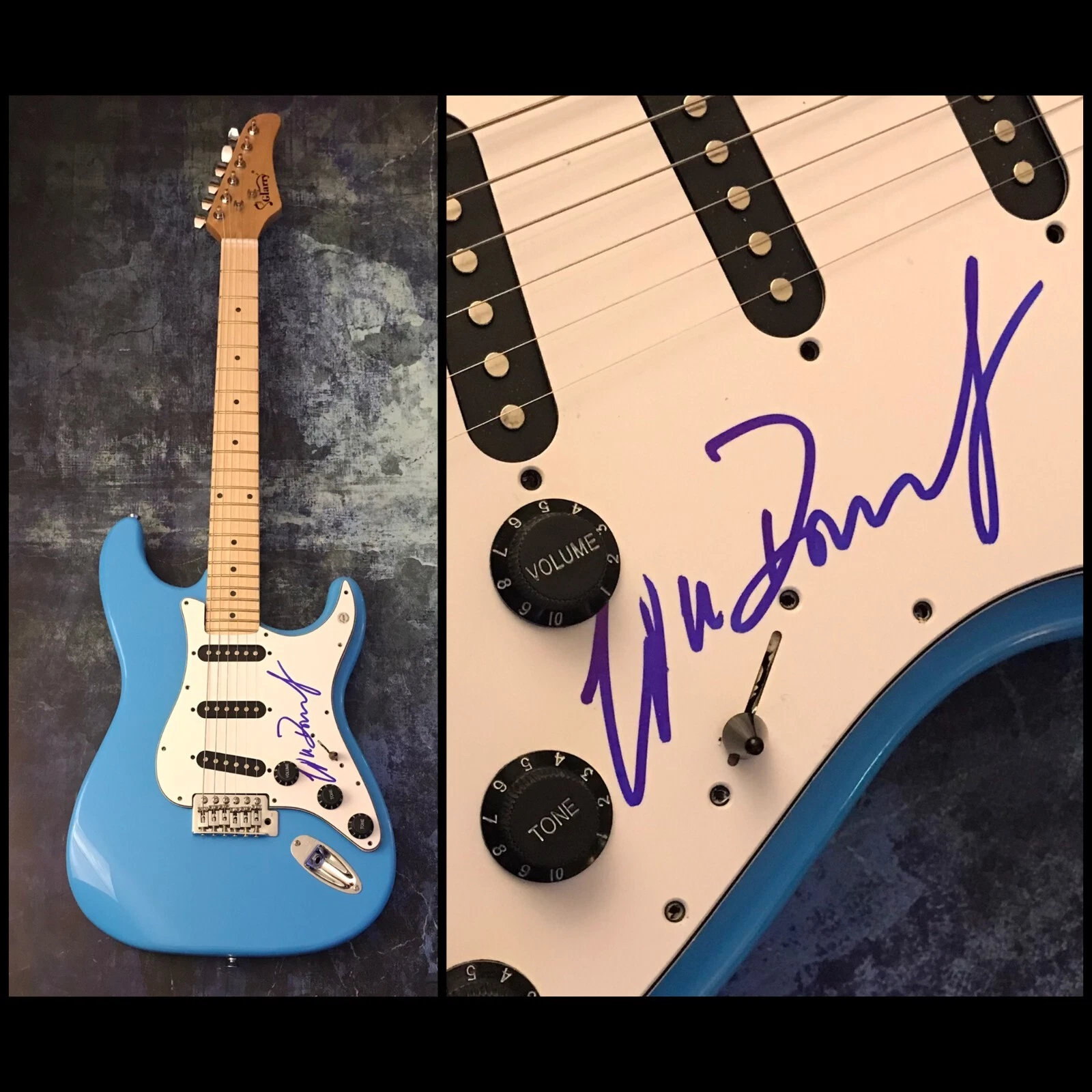 GFA I'll Be Waiting Star * CIAN DUCROT * Signed Elctric Guitar PROOF COA
