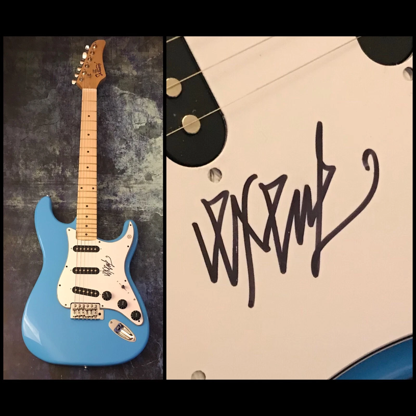 GFA We're Desperate - Band X * EXENE CERVENKA * Signed Electric Guitar E5 COA
