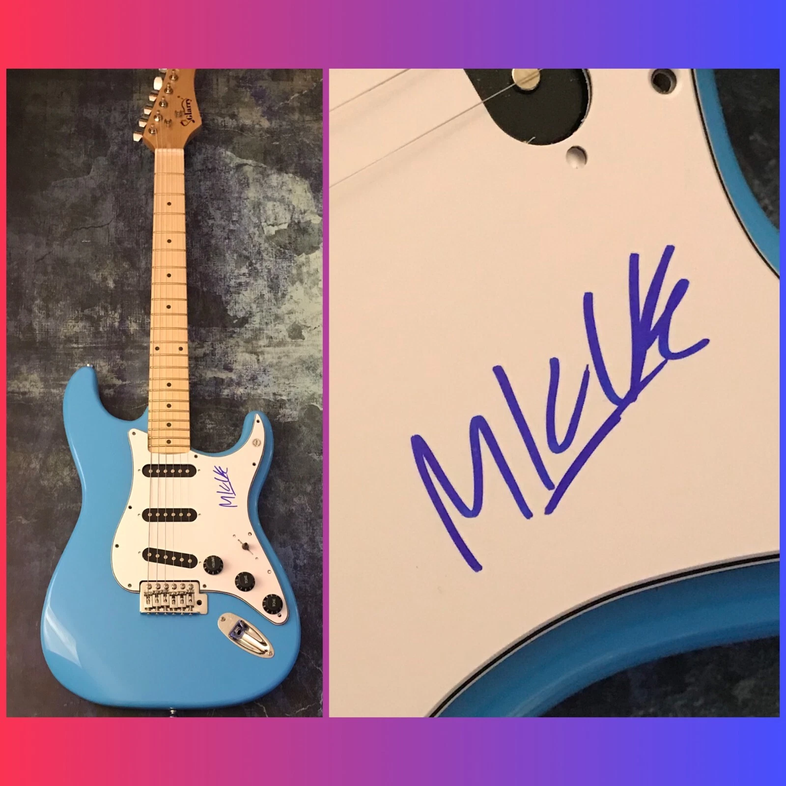 GFA This is Not the End Quiet * MILCK * Signed Electric Guitar M5 COA

