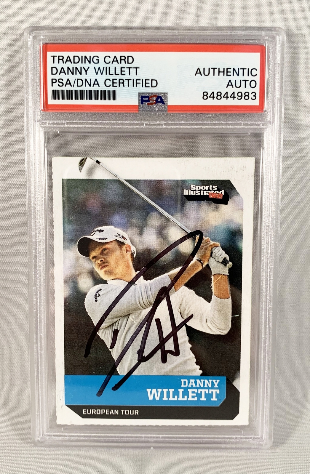 Danny Willett Signed Rookie Card Sports Illustrated Kids PSA/DNA 1 COA
