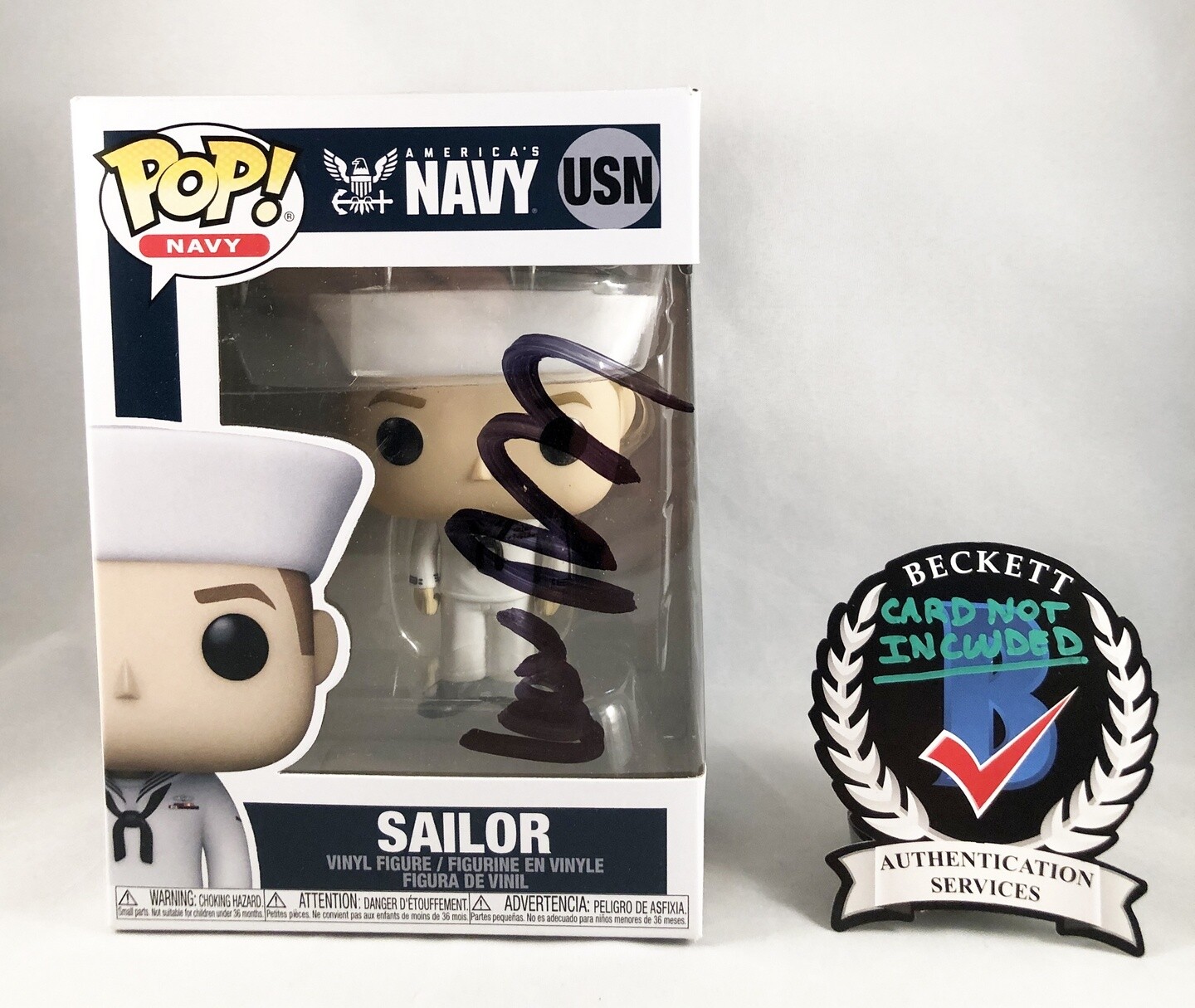 Ron Desantis Signed Funko Pop Beckett BAS COA
