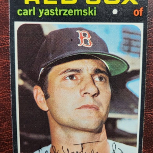 1966 TOPPS CARL YASTRZEMSKI RED SOX #530 BASEBALL CARD VINTAGE
