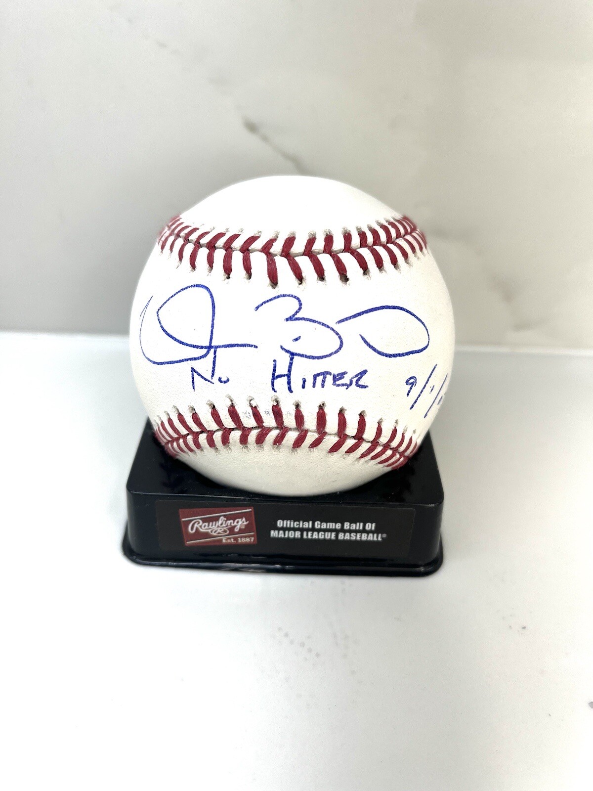 Clay Bucholz Hand Signed Major League Baseball Boston Red Sox No Hitter Beckett
