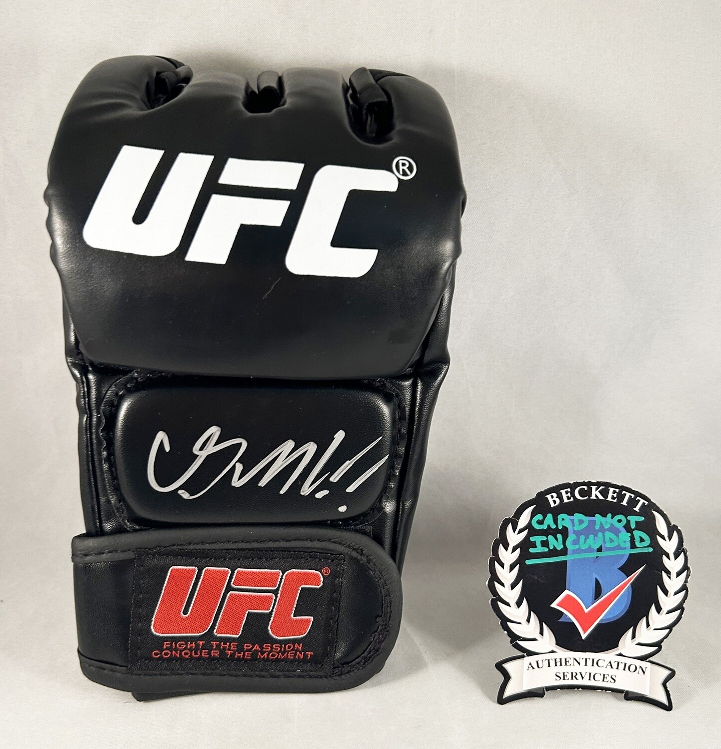 Brandon Moreno Signed UFC Glove Beckett BAS COA
