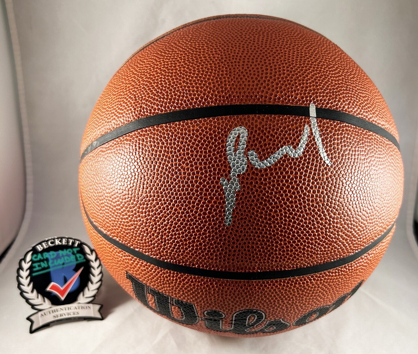 Jordan Poole Signed Basketball Golden State Warriors Beckett BAS COA
