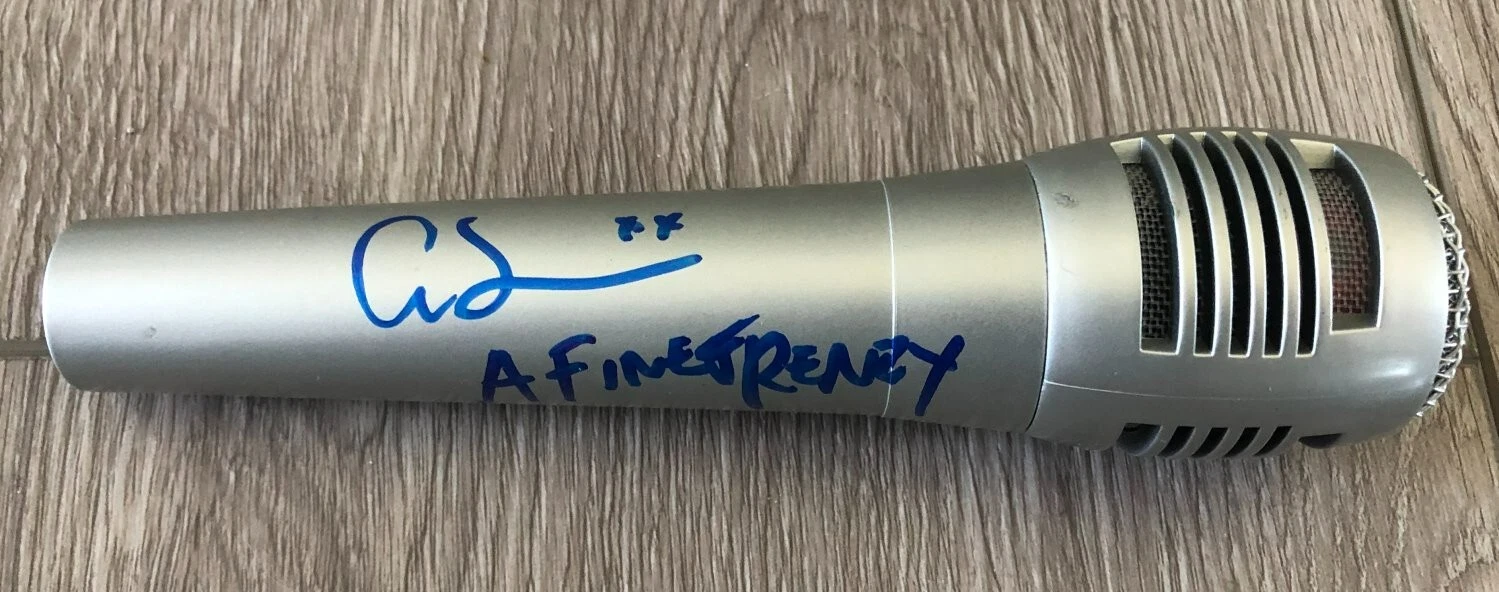 ALISON SUDOL A FINE FRENZY SIGNED AUTOGRAPH MICROPHONE W/EXACT PROOF BECKETT COA COLLECTIBLE MEMORABILIA