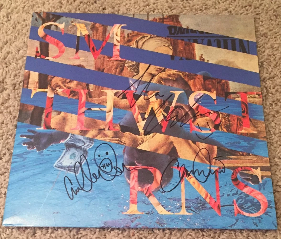 SMITH WESTERNS SIGNED AUTOGRAPH DEBUT VINYL RECORD ALBUM w/EXACT PROOF
