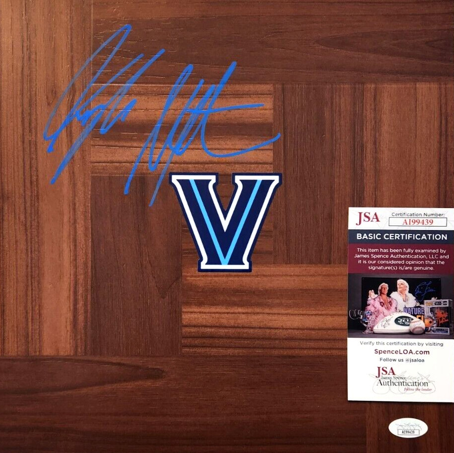 Kyle Neptune Signed Floorboard w/ JSA COA #AI99439 Villanova Wildcats Coach

