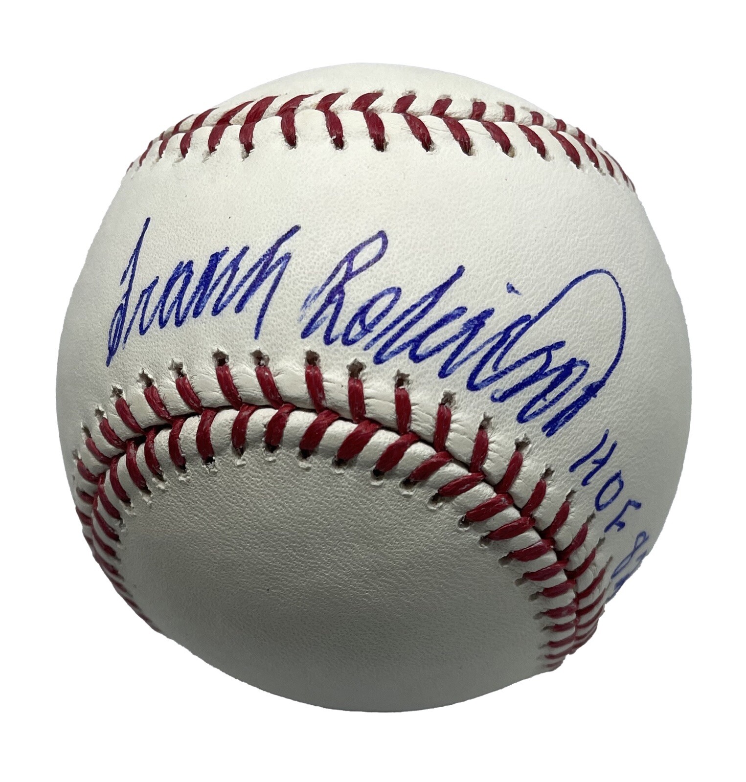 Frank Robinson Signed MLB Baseball BAS Y55302 w/ HOF 82 Inscription (d)
